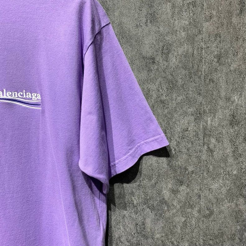 Balenciaga Balenciaga Embroidered Cola short sleeves 2503-Nextarrow Size US S / EU 44-46 / 1 - 7 Thumbnail