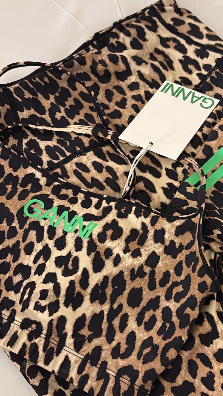 Ganni Ganni bra and leggins set Size S / US 4 / IT 40 - 1 Thumbnail