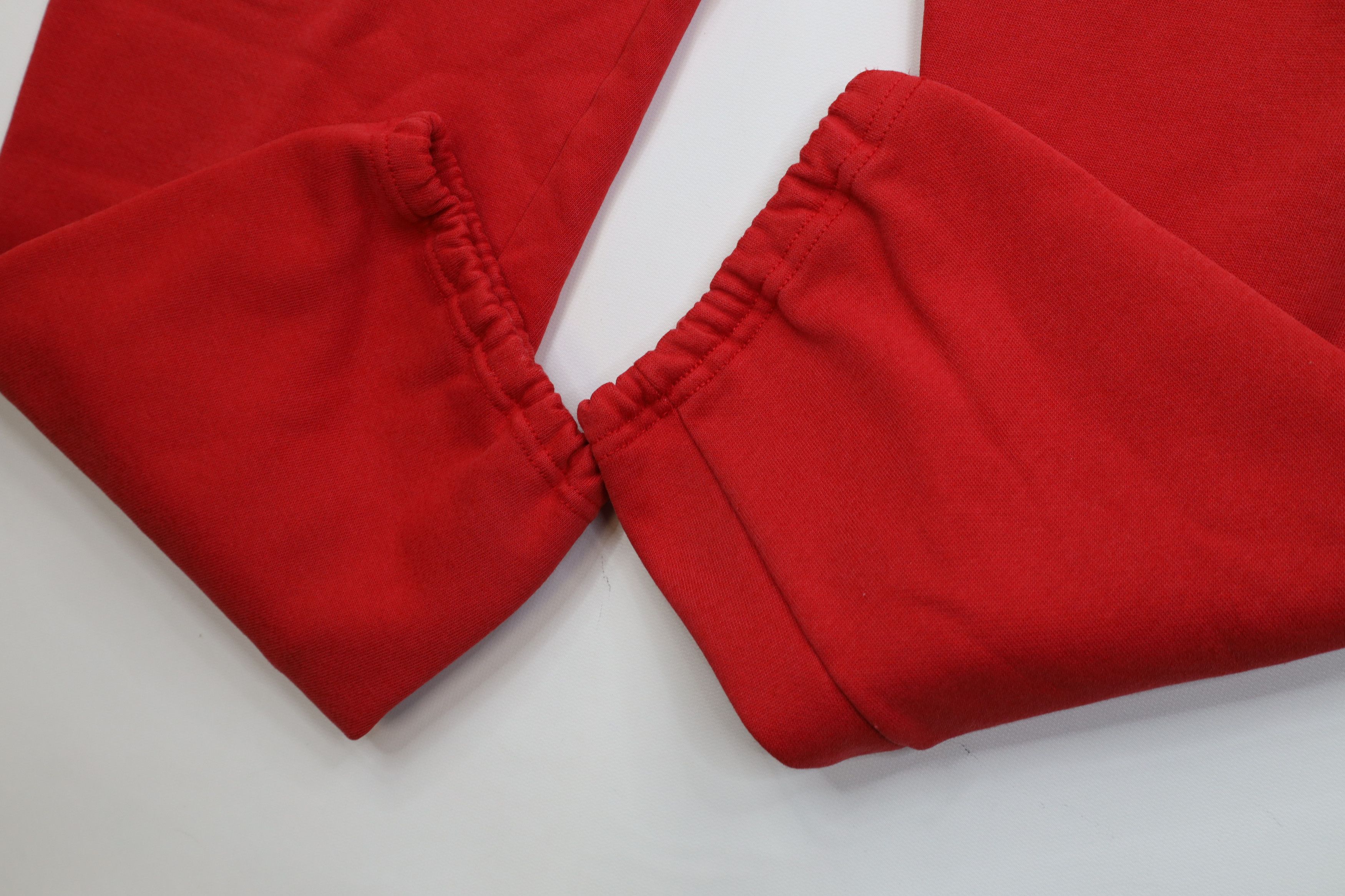 Vintage Vintage 80s 90s Streetwear Sweatpants Joggers Pants Red USA Size US 36 / EU 52 - 7 Thumbnail