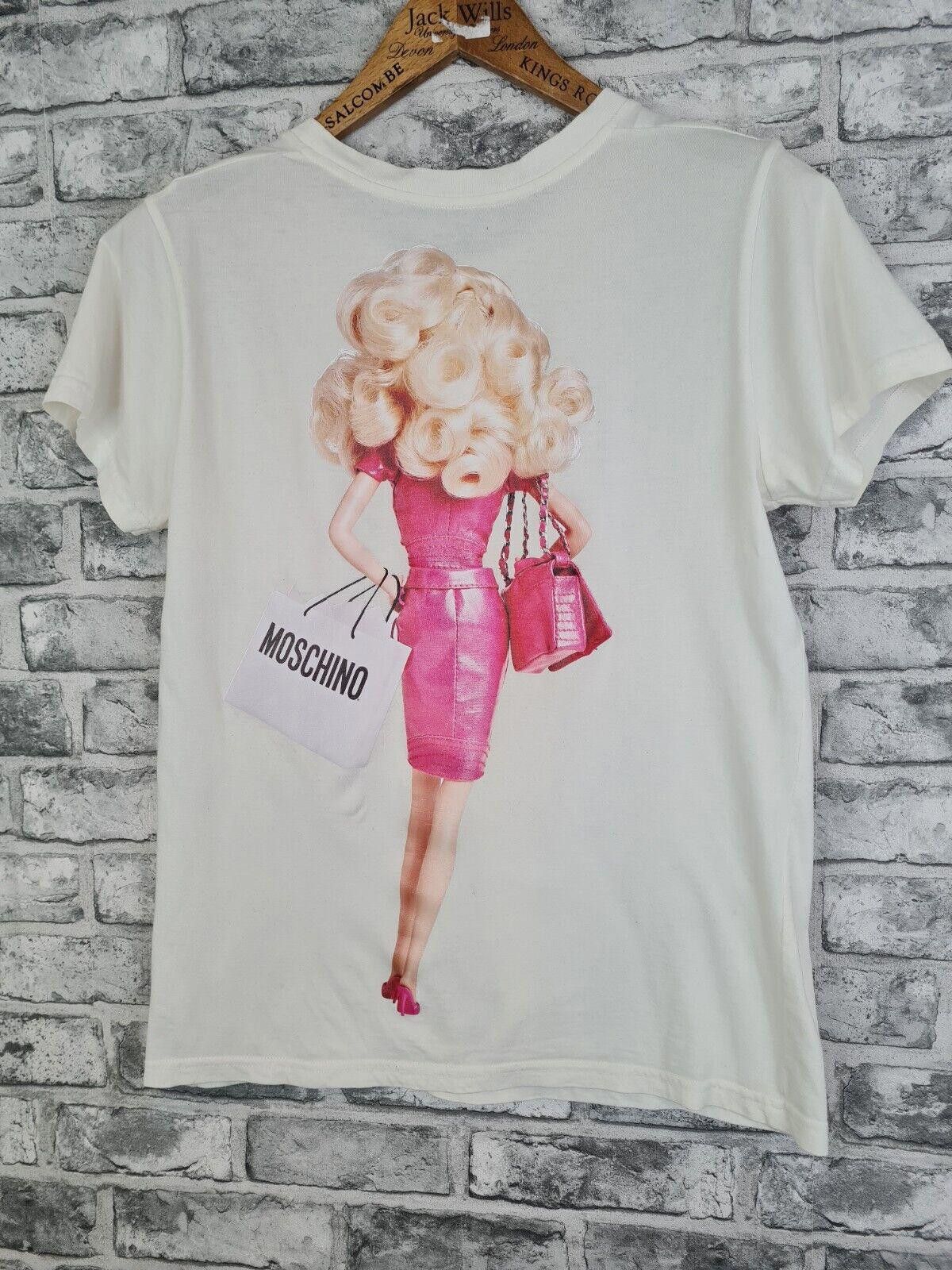 Moschino Barbie Moschino Top Size Small Top Tee Couture Size S / US 4 / IT 40 - 4 Thumbnail