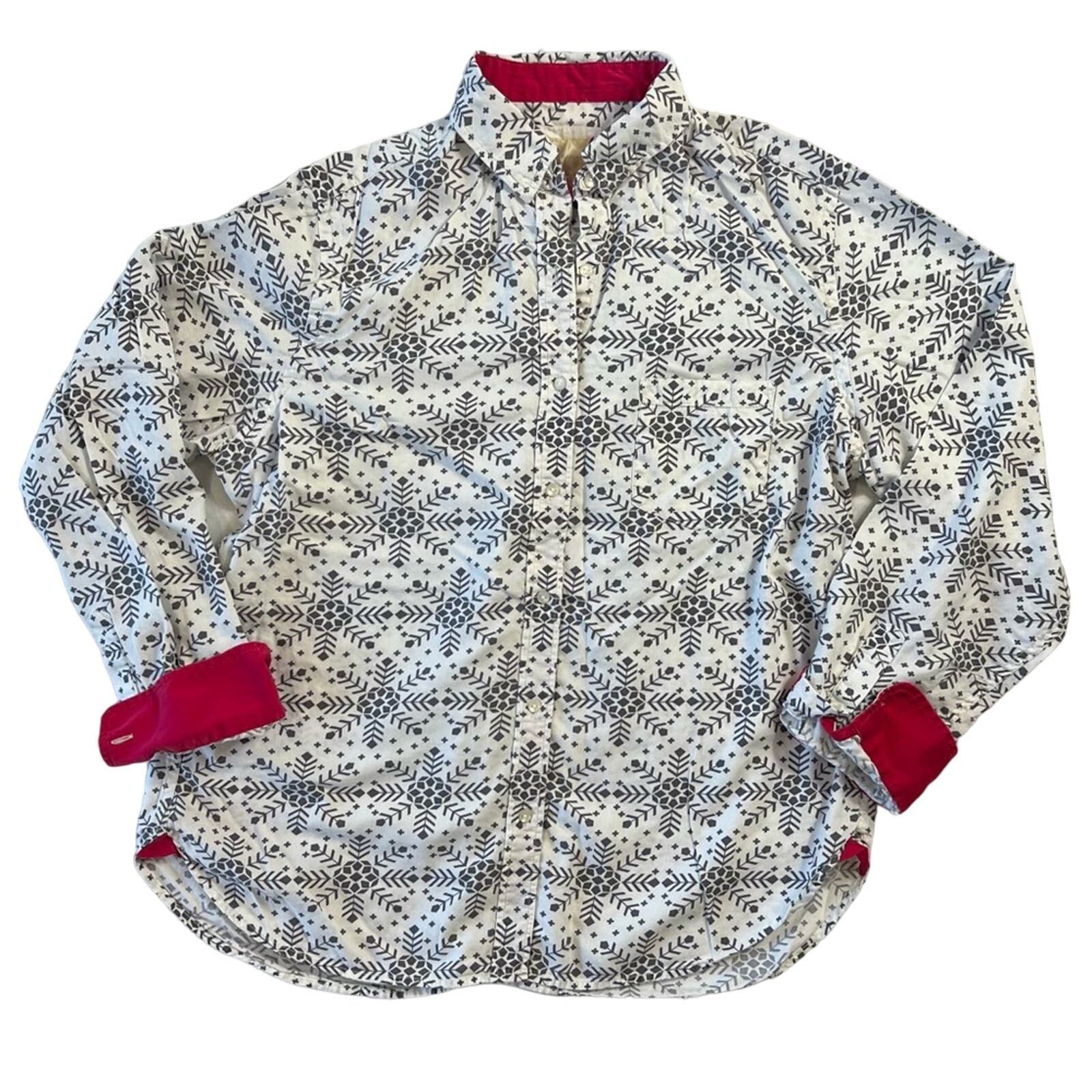 Victoria's Secret Victoria's Secret Women's Large Winter Sleep Pajama Top Size L / US 10 / IT 46 - 1 Thumbnail