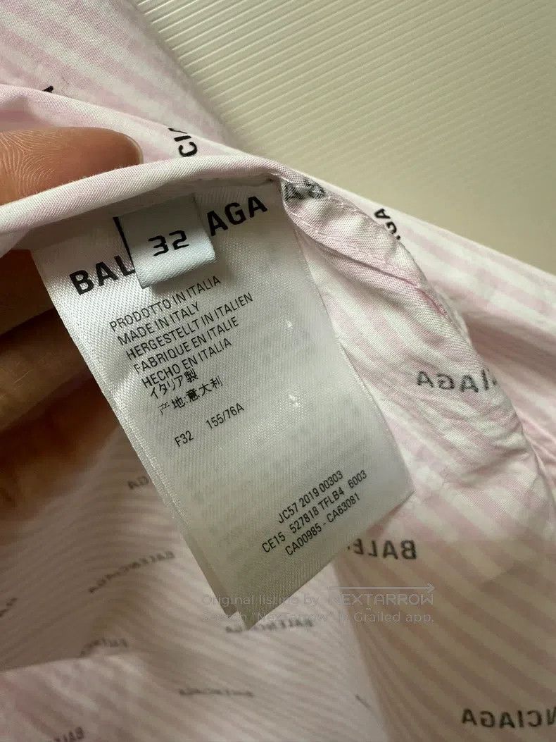 Balenciaga Balenciaga Shirt Size 4XL / US 24-26 - 3 Thumbnail