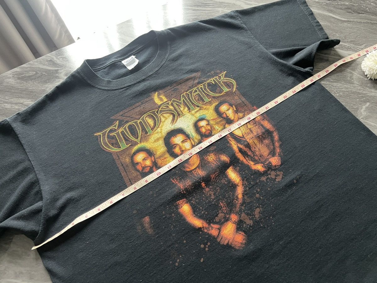 Band Tees × Vintage Godsmack : Smack This 4 IV Tour Back Middle Finger Size US XXL / EU 58 / 5 - 8 Thumbnail