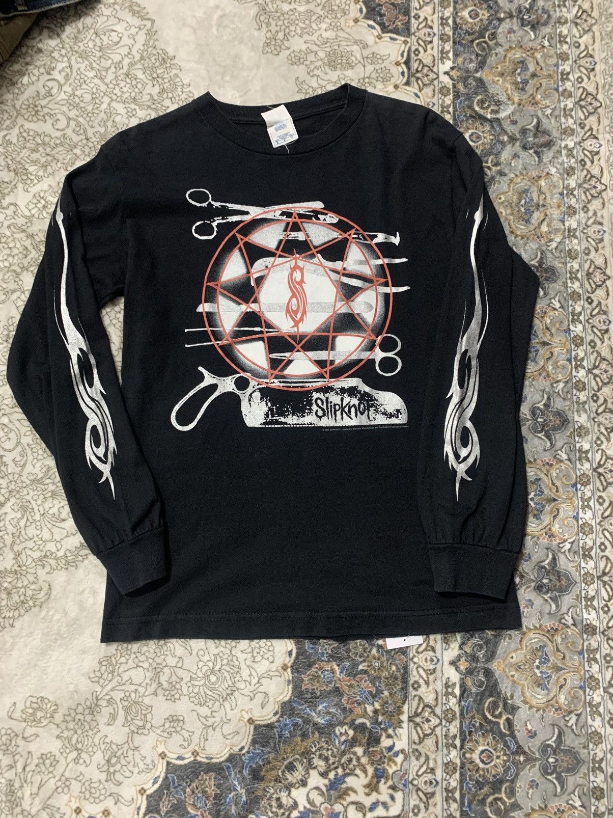 Vintage vintage slipknot longslevees tshirt Size US S / EU 44-46 / 1 - 3 Thumbnail