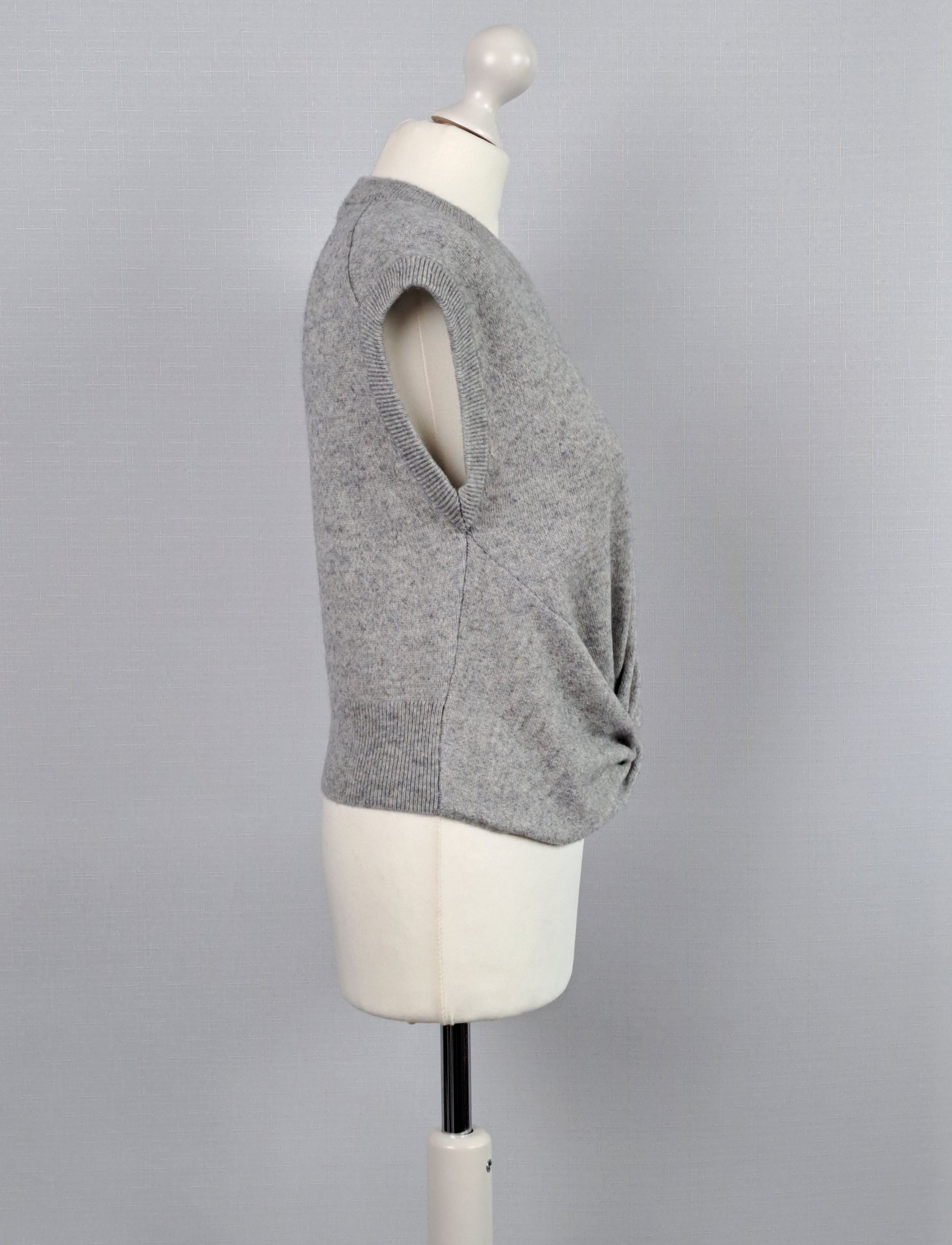 Alexander Wang Alexander Wang wool/cashmere top/vest/sleeveless sweater. Size M / US 6-8 / IT 42-44 - 5 Thumbnail