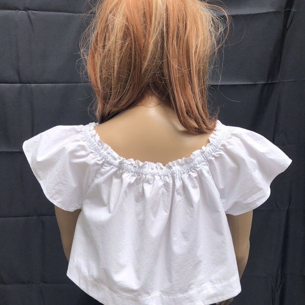 Other Wilfred Artizia Cropped Cotton White Top Size S Size S / US 4 / IT 40 - 3 Thumbnail