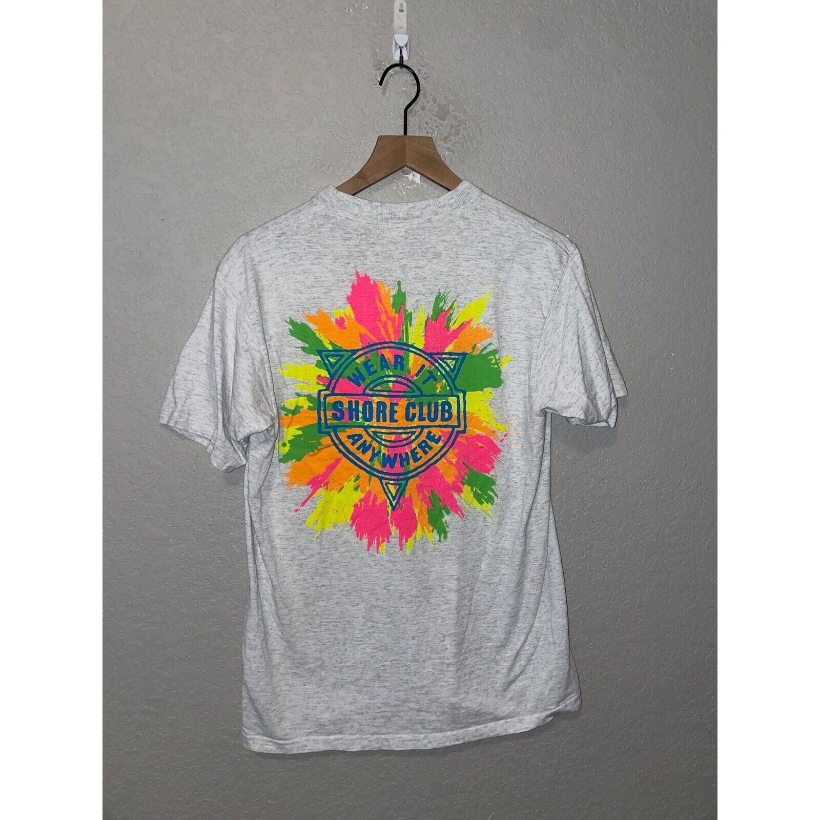 Vintage Vintage Shore Club Shirt Wear It Anywhere Tee VTG 90s M Size US M / EU 48-50 / 2 - 1 Thumbnail