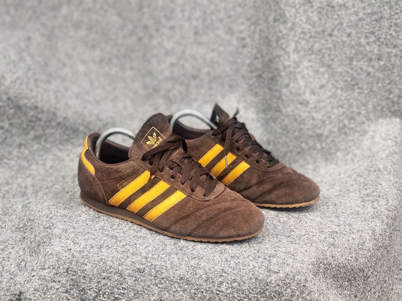 Adidas Adidas Vintage Y2K Style brown Yellow trendy suede sneakers Size US 8.5 / EU 41-42 - 7 Thumbnail