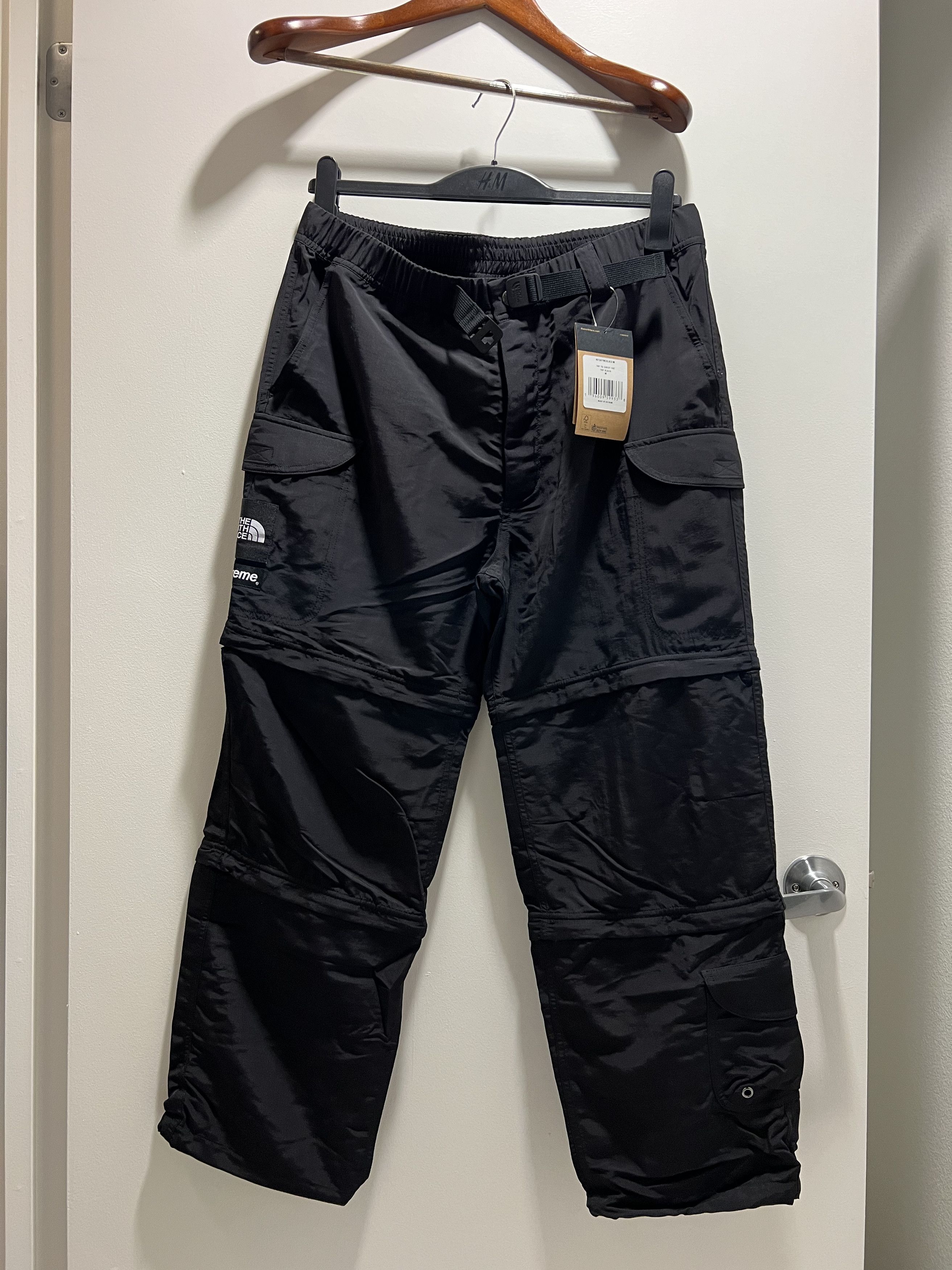 Supreme TNF Trekking Zip-Off 吹きすさぶ Belted Pant