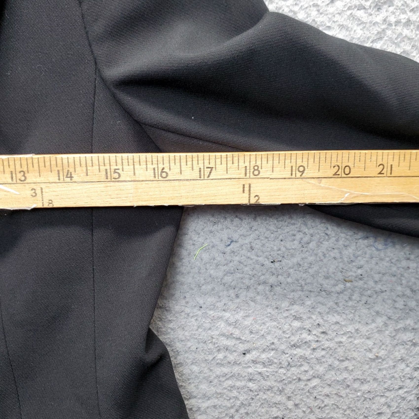 Banana Republic Banana Republic Jacket Womens 2 Black Blazer Stretch Peak Lapel Double Breasted Size XS / US 0-2 / IT 36-38 - 4 Thumbnail