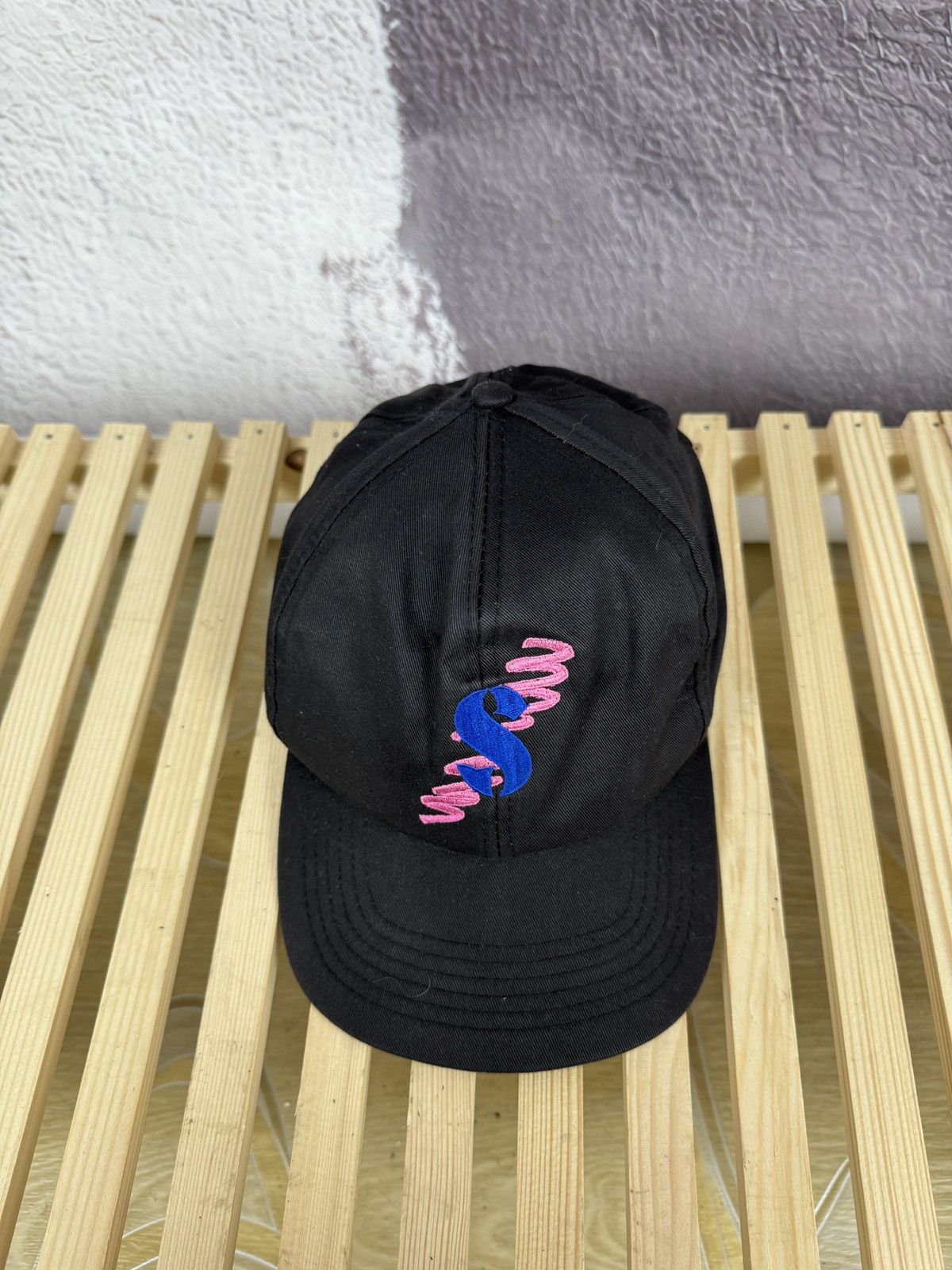Powell Peralta Vintage Skateboard one size black big logo “S” cap Size ONE SIZE - 4 Thumbnail
