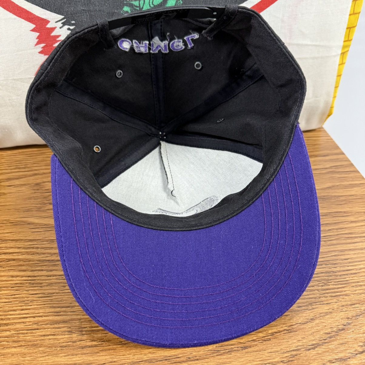 Camel × Vintage Vintage 90s Camel Cigarettes Embroidered Script Logo Hat USA Size ONE SIZE - 8 Thumbnail