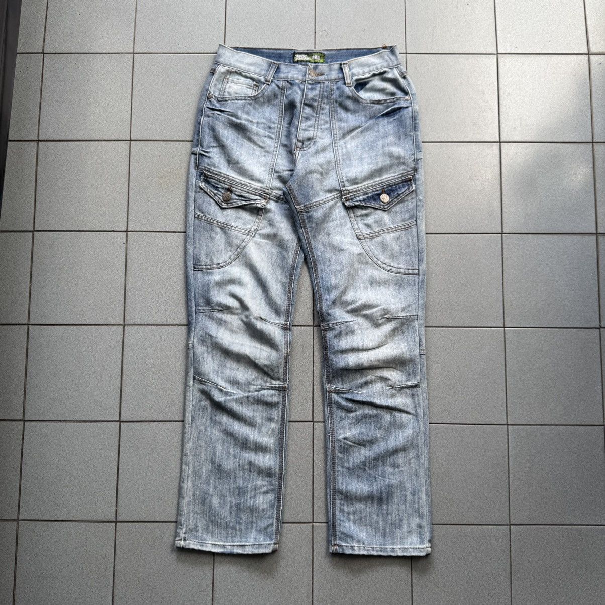 Other Vintage No Fear Bush Pants Pocket Baggy Y2K Size US 31 - 1 Thumbnail