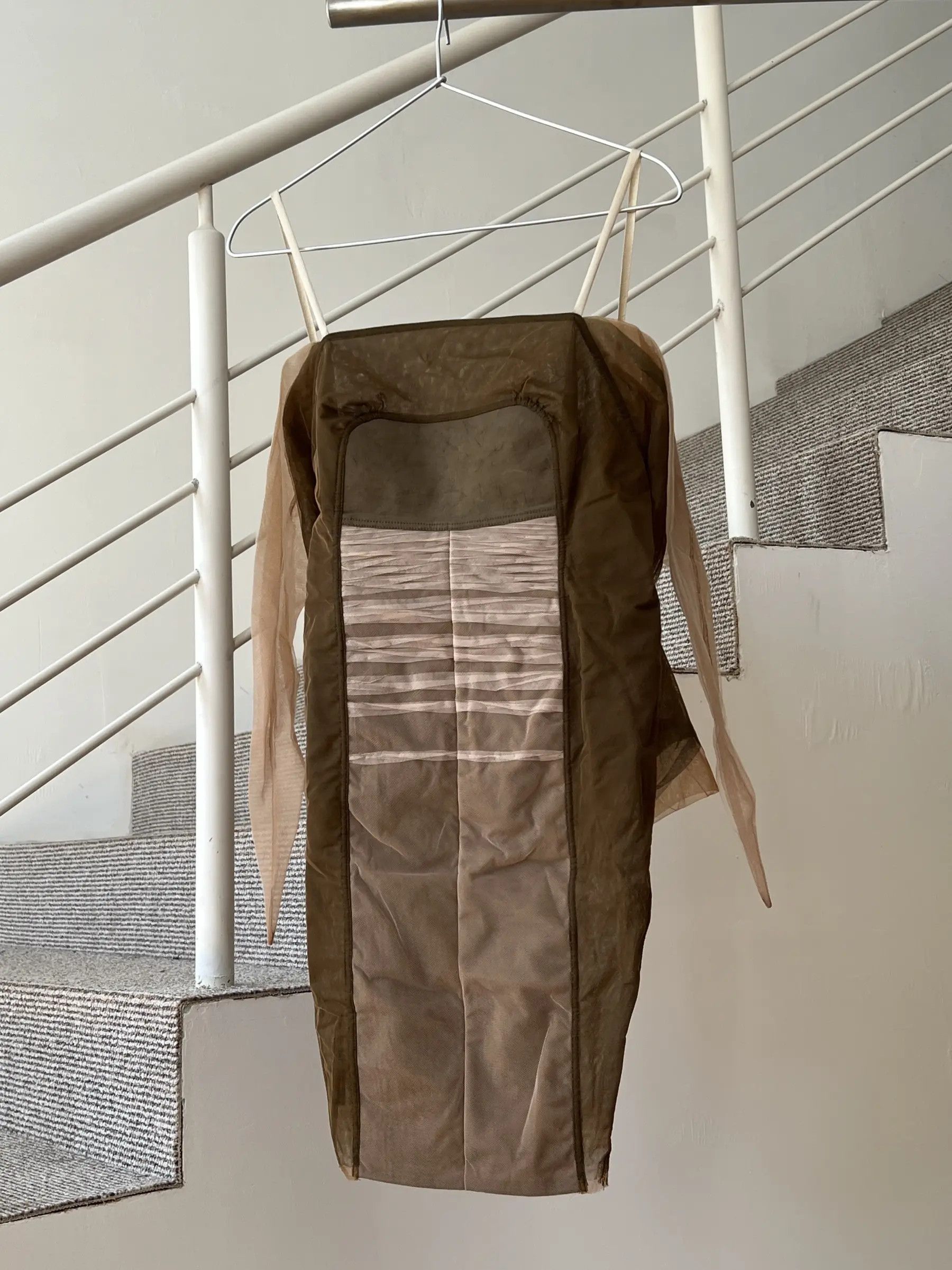 Other RICK OWENS Dress Mesh Top FAUN 2015 Runway Gothic A6726 Size M / US 6-8 / IT 42-44 - 1 Thumbnail