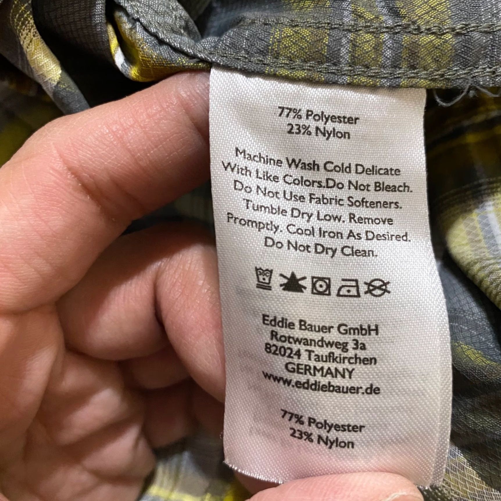 Eddie Bauer Eddie Bauer Mens XL Shirt Multicolor Plaid Button-Front Outdoor Long Sleeve Shirt Size US XL / EU 56 / 4 - 7 Thumbnail