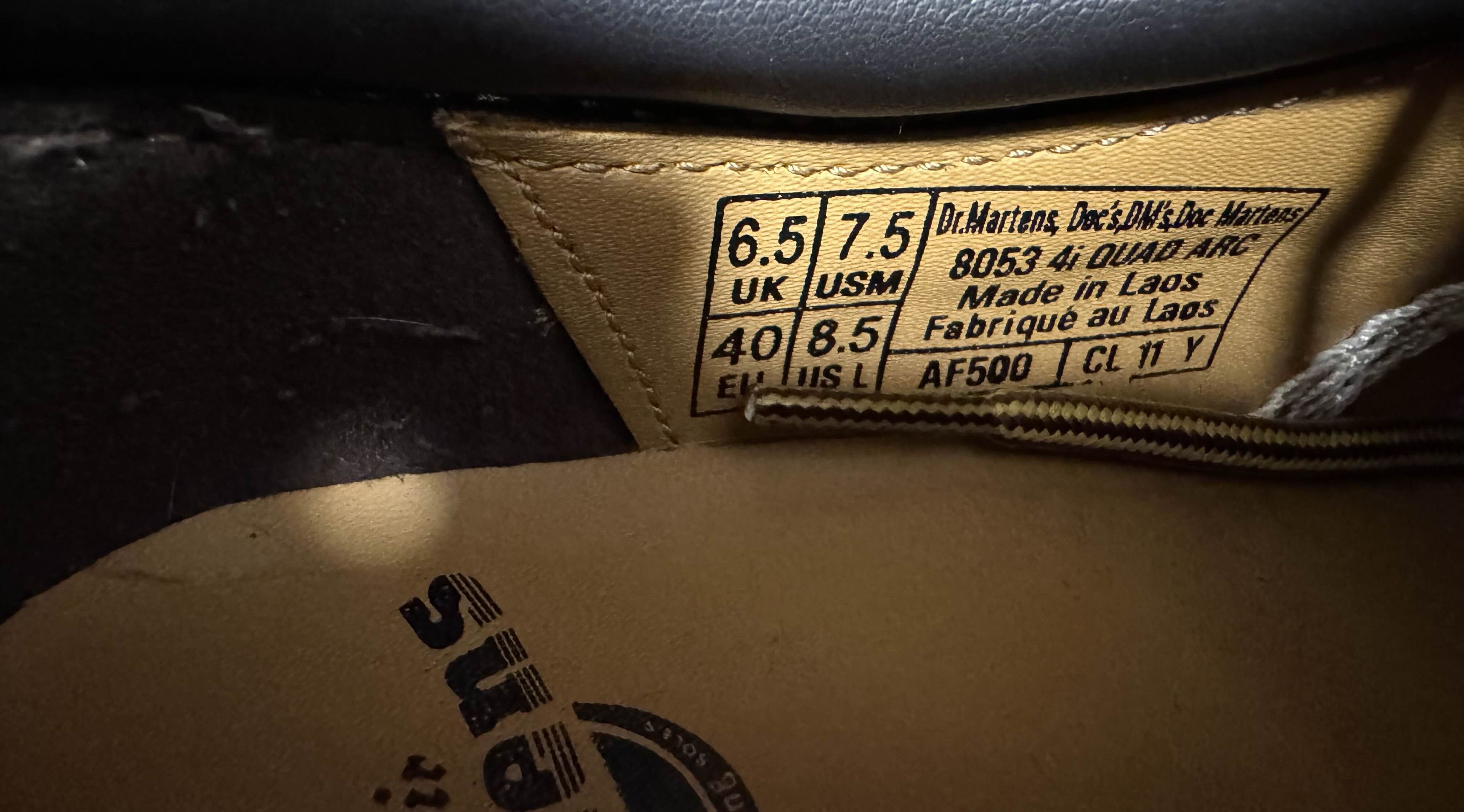 Dr. Martens Dr. Martens 8053 Arc Crazy Horse Leather Platform Shoes Size US 7.5 / EU 40-41 - 2 Thumbnail