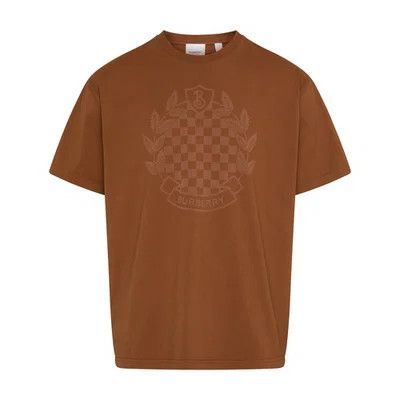 Burberry o1y0426 Crewneck T-Shirt in Brown Size US L / EU 52-54 / 3 - 1 Thumbnail