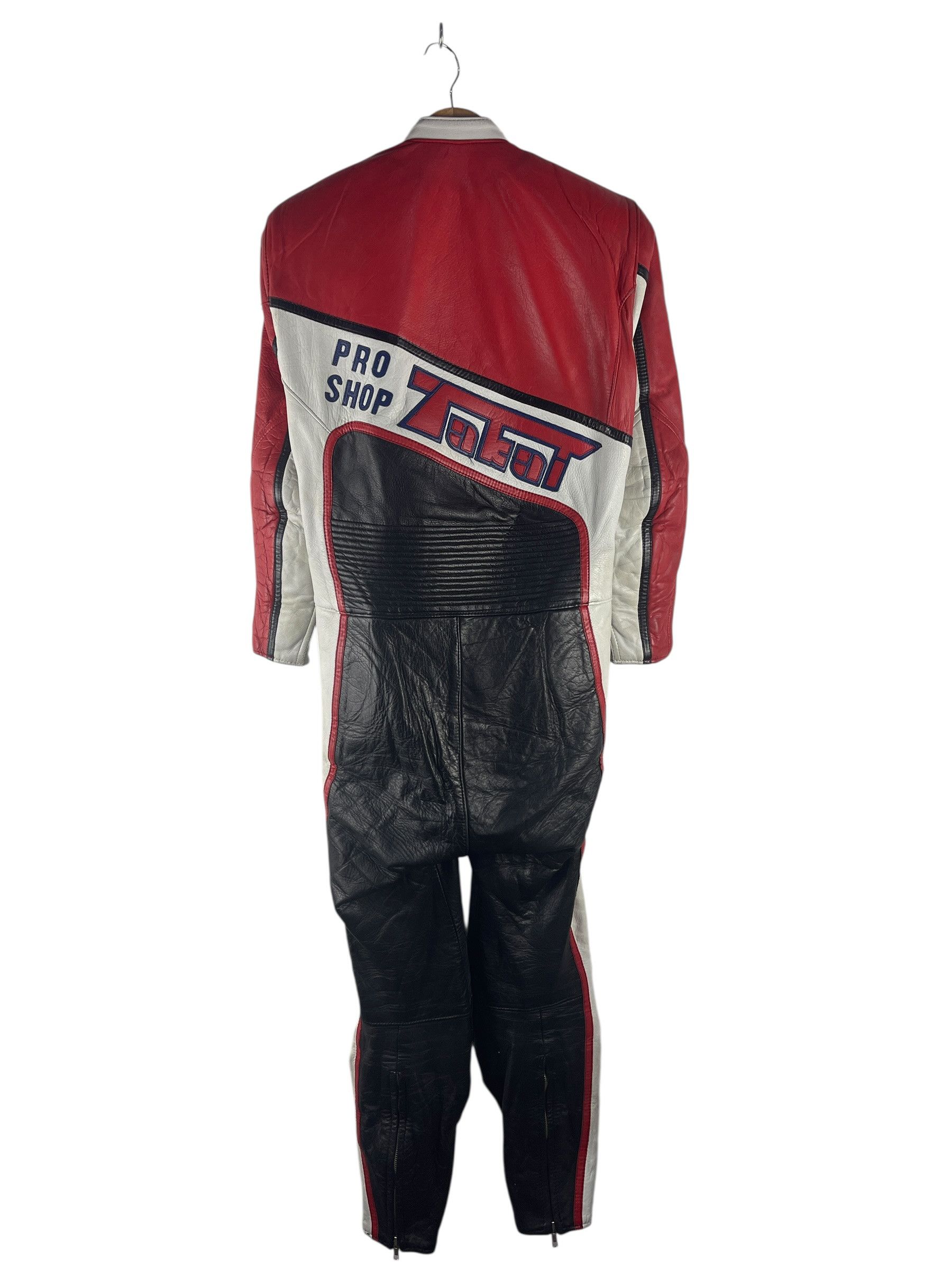 Sports Specialties Vintage TAKAI Pro Shop Racing Leather Suit 1-Piece Motorcycl Size US 30 / EU 46 - 3 Thumbnail