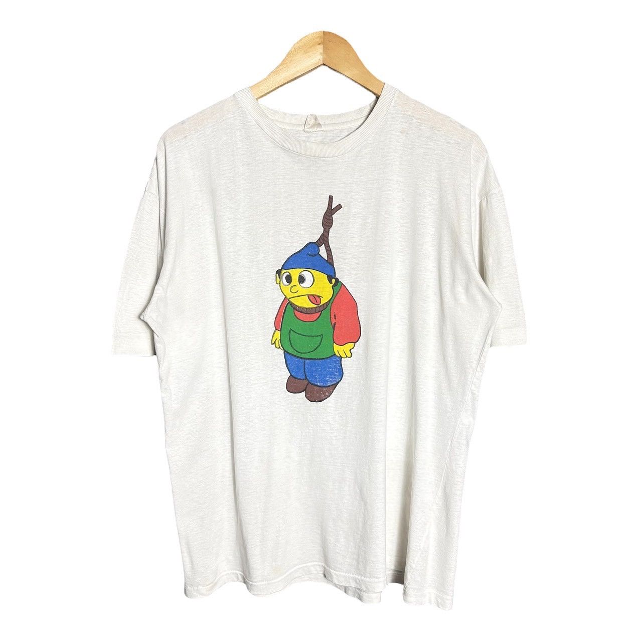 Vintage Vintage 90s Play Dead Cartoon Parody Graphic T-Shirt Size US XL / EU 56 / 4 - 1 Thumbnail
