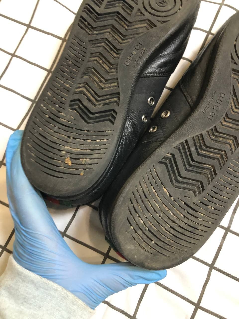 Gucci GUCCI Low Trainer Sneaker Black Size US 9.5 / EU 42-43 - 8 Thumbnail