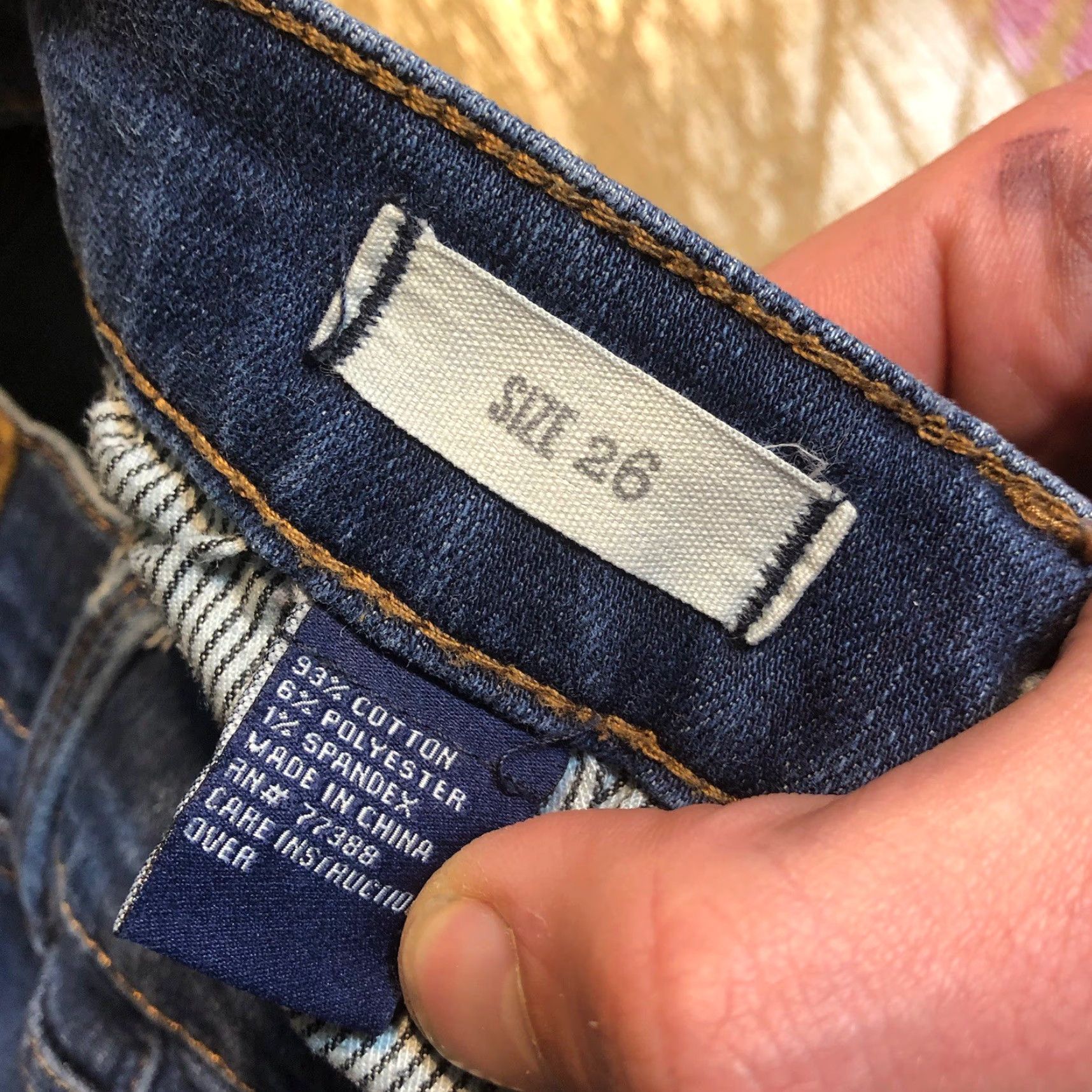 Madewell Madewell Jeans Skinny Womens 26 29 Inseam Blue Distressed Denim 5-Pocket Zip Belt Loops Slim Modern Bohemian City Classic Preppy Size 26" / US 2 / IT 38 - 6 Thumbnail