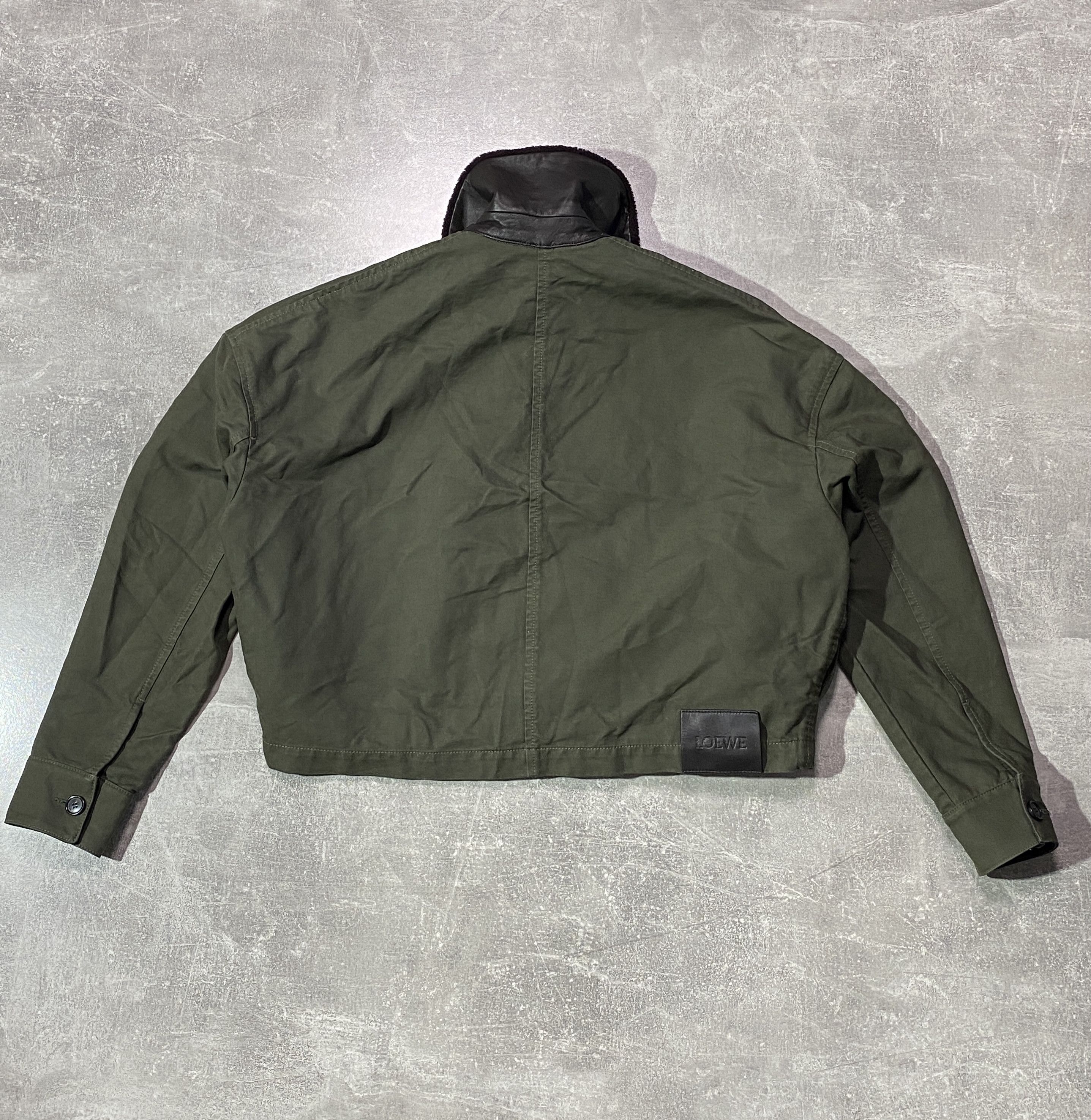 Loewe SS25 LOEWE MILITARY STYLE PROTOTYPE/SAMPLE CANVAS JACKET Size US M / EU 48-50 / 2 - 5 Thumbnail