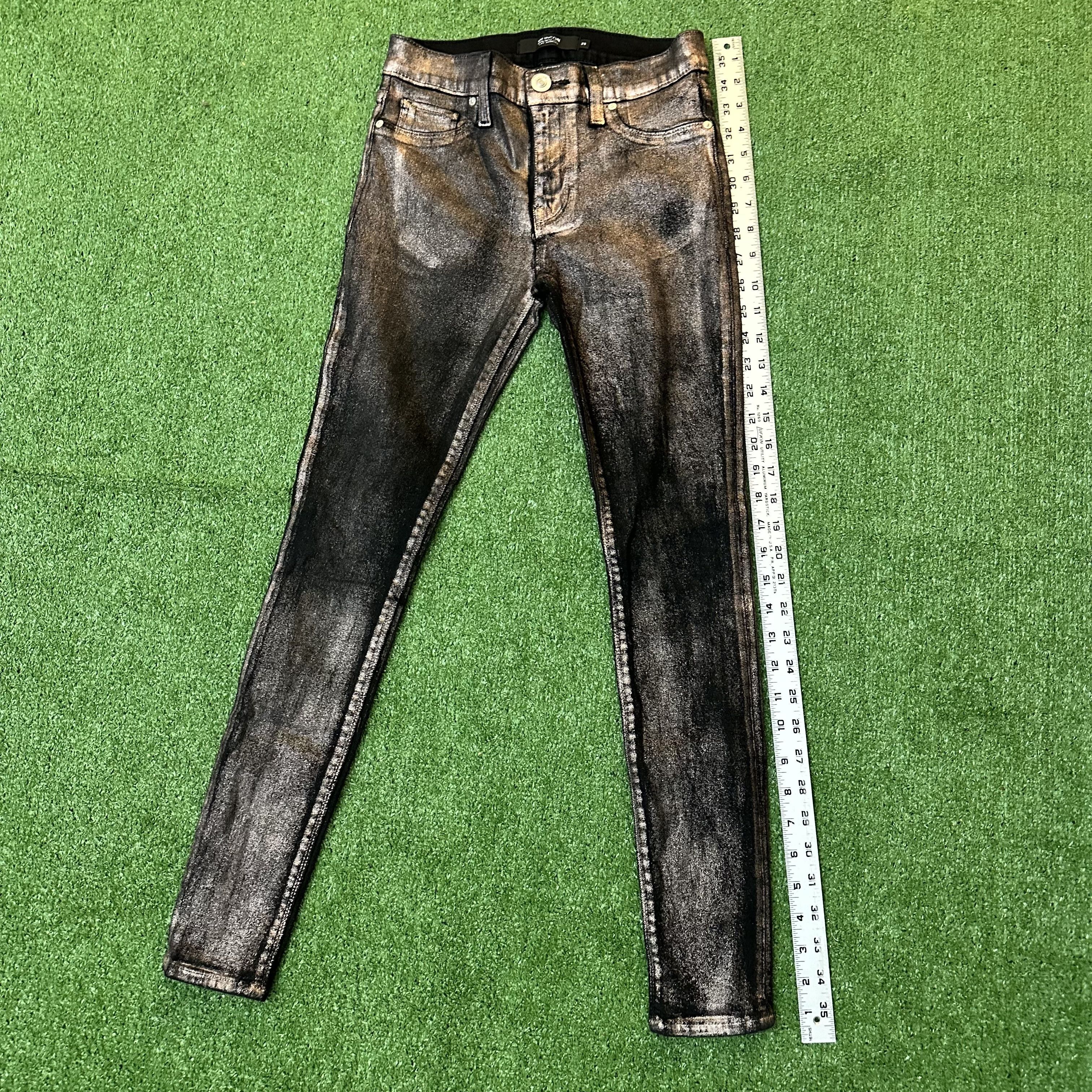 Hudson Women's Hudson Los Angeles Grey/Brown Jeans Size 25" / US 0 / IT 36 - 4 Thumbnail