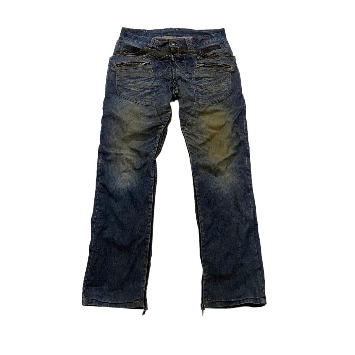 If Six Was Nine ☀️PPFM Anarchy Denim Eastern Rock jeans Size US 34 / EU 50 - 1 Thumbnail