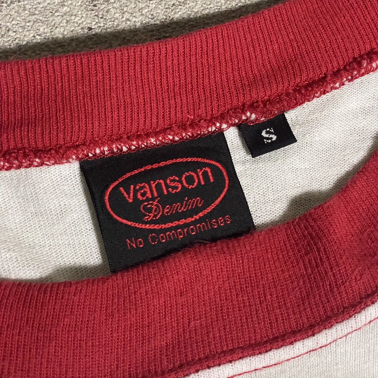 Vanson Leathers Vanson Cotton Vintage Motorcycle Raglan Tee Size US S / EU 44-46 / 1 - 4 Thumbnail
