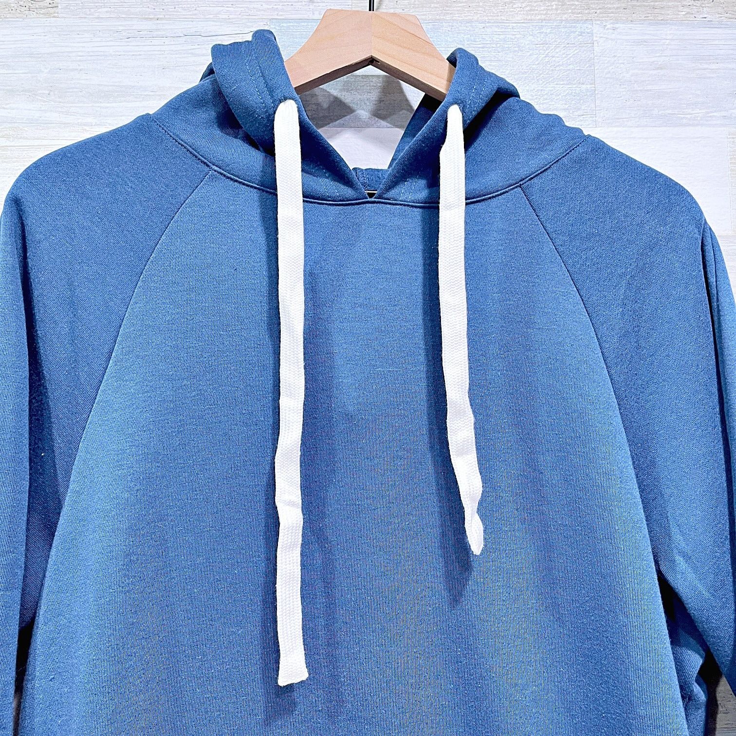 Other Pretty Garden Hoodie Sweatshirt Dress Blue Kangaroo Pocket Size XL / US 12-14 / IT 48-50 - 2 Thumbnail