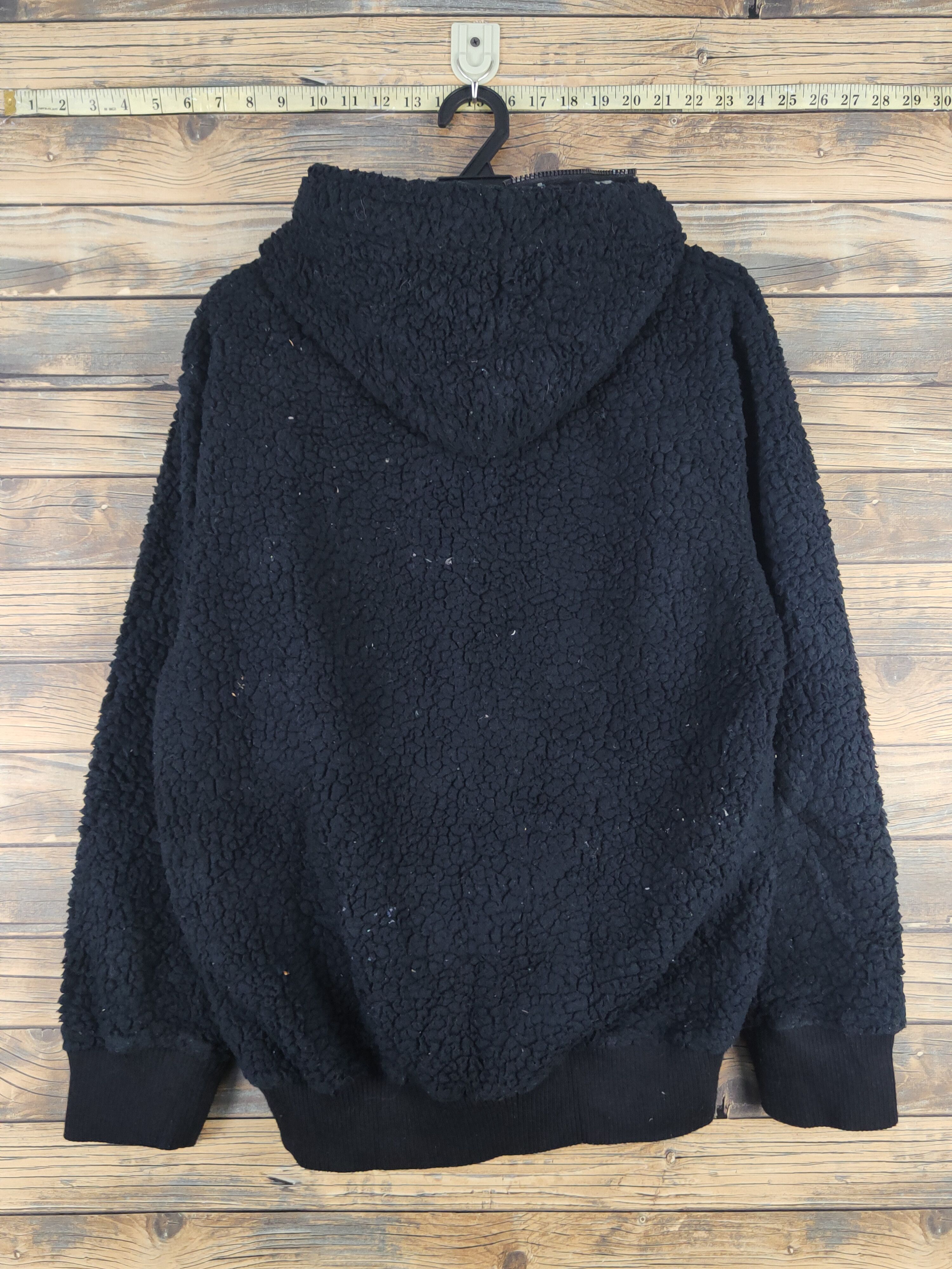 Japanese Brand × Vintage Commontage Garments Black hoodie fleece Sweaters #W1652 Size US L / EU 52-54 / 3 - 7 Thumbnail