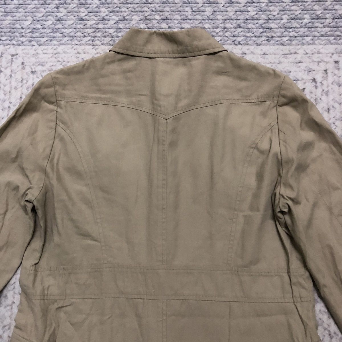 Issey Miyake × Japanese Brand Rare Distressed I.S. Sunao Kuwahara Long Jacket Size US XS / EU 42 / 0 - 9 Thumbnail