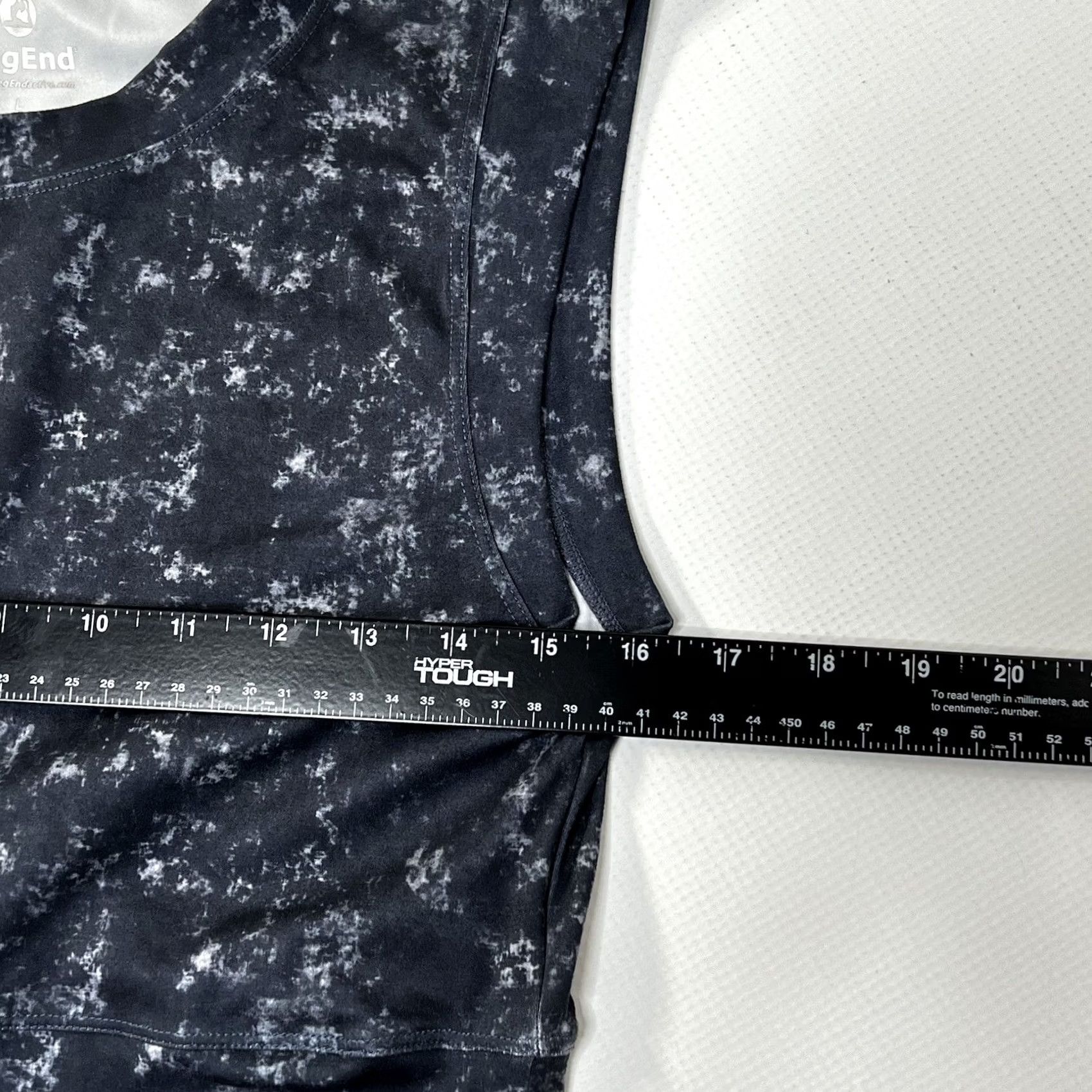 Vintage VINTAGE? LegEnd Activewear Top Womens Large Blue Tie Dye Print Crop Length Buttery Soft Size L / US 10 / IT 46 - 6 Thumbnail