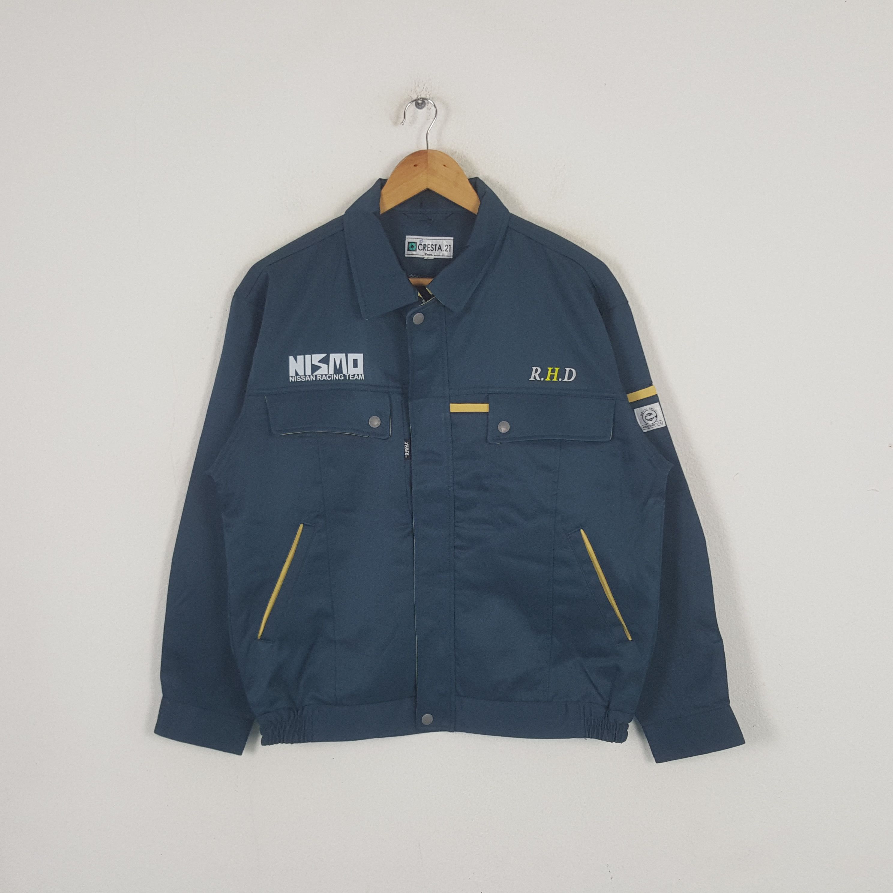 Japanese Brand × Vintage Vintage Nismo Nissan Racing Team Custom Art Jacket C288N22 Size US M / EU 48-50 / 2 - 3 Thumbnail