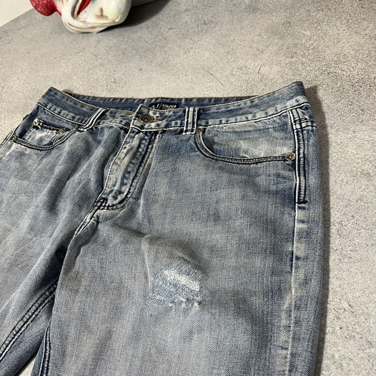 Armani Vintage EA Armani Jeans Big Logo Size US 36 / EU 52 - 8 Thumbnail
