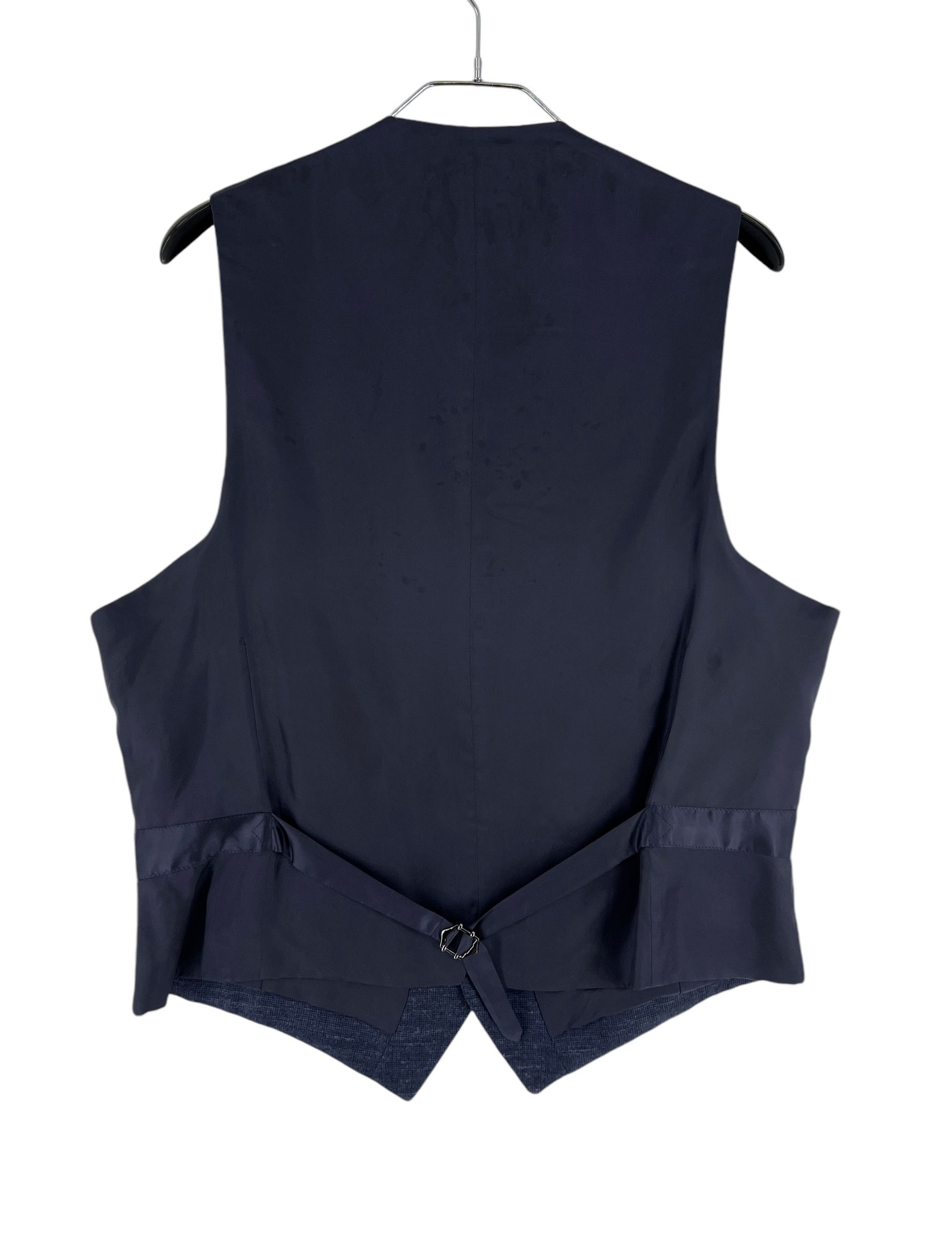 Suitsupply Lazio Silk Linen Wool Blazer Waistcoat Suit EU:54; UK/US:44S Size 44S - 6 Thumbnail