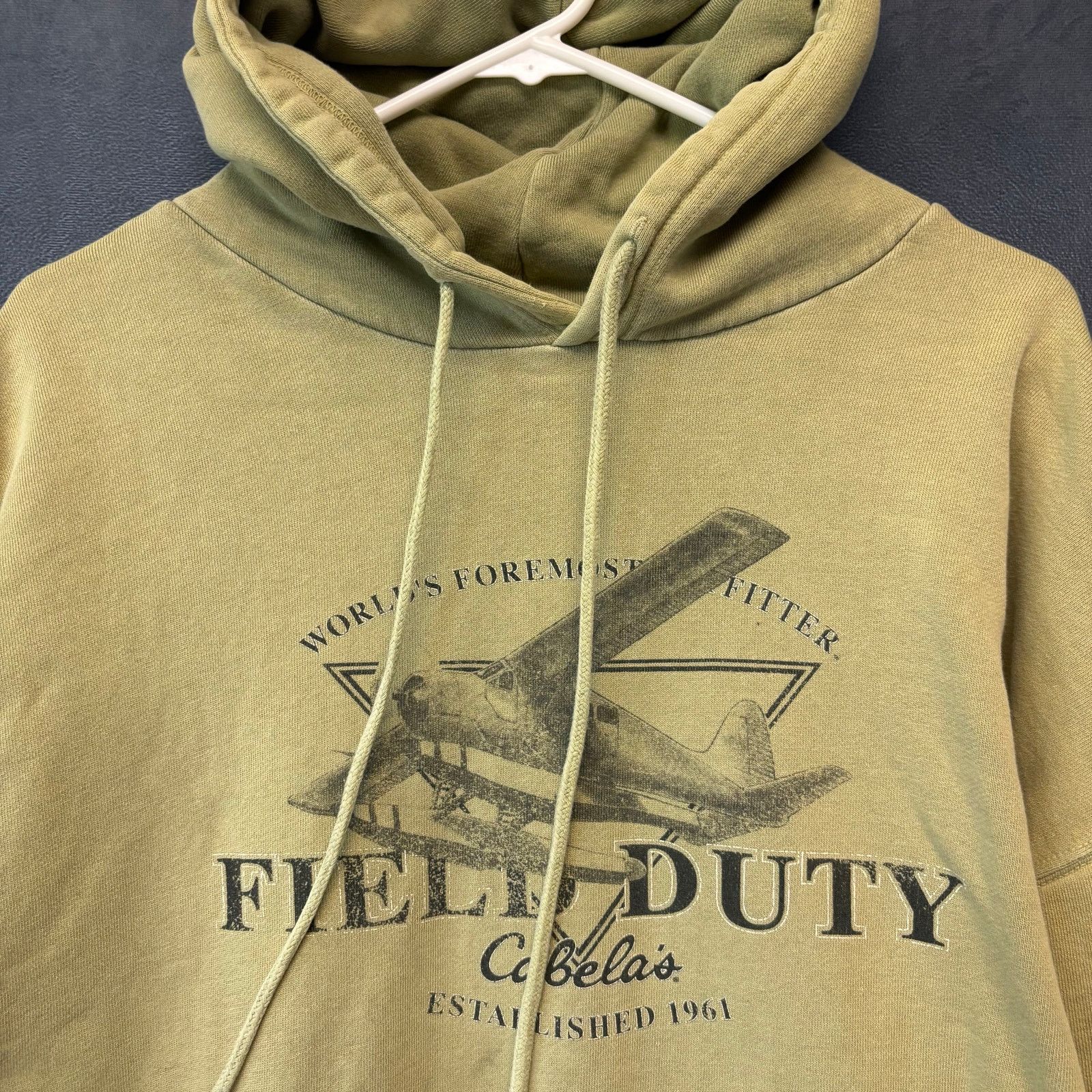 Other Cabela's Field Duty Sweatshirt Hoodie Airplane Hunting Fish Size US XL / EU 56 / 4 - 11 Thumbnail