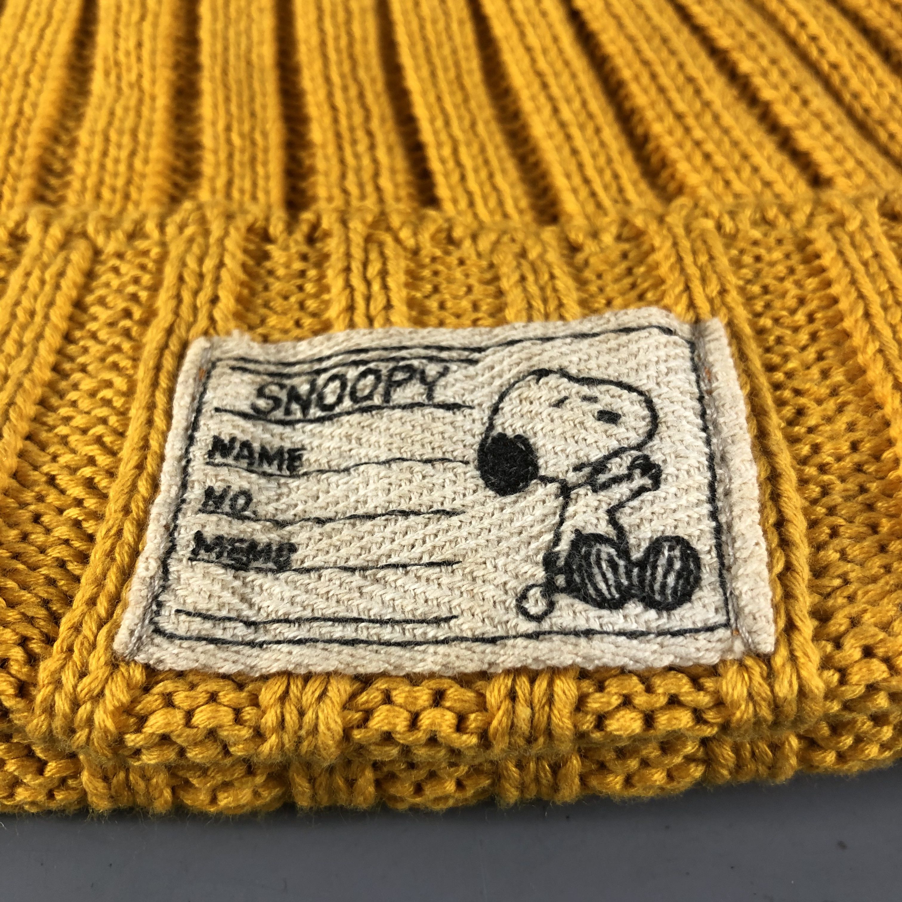 Peanuts Peanuts Snoopy Knit Beanie Snowcap Snow Hat B561 Size ONE SIZE - 4 Thumbnail