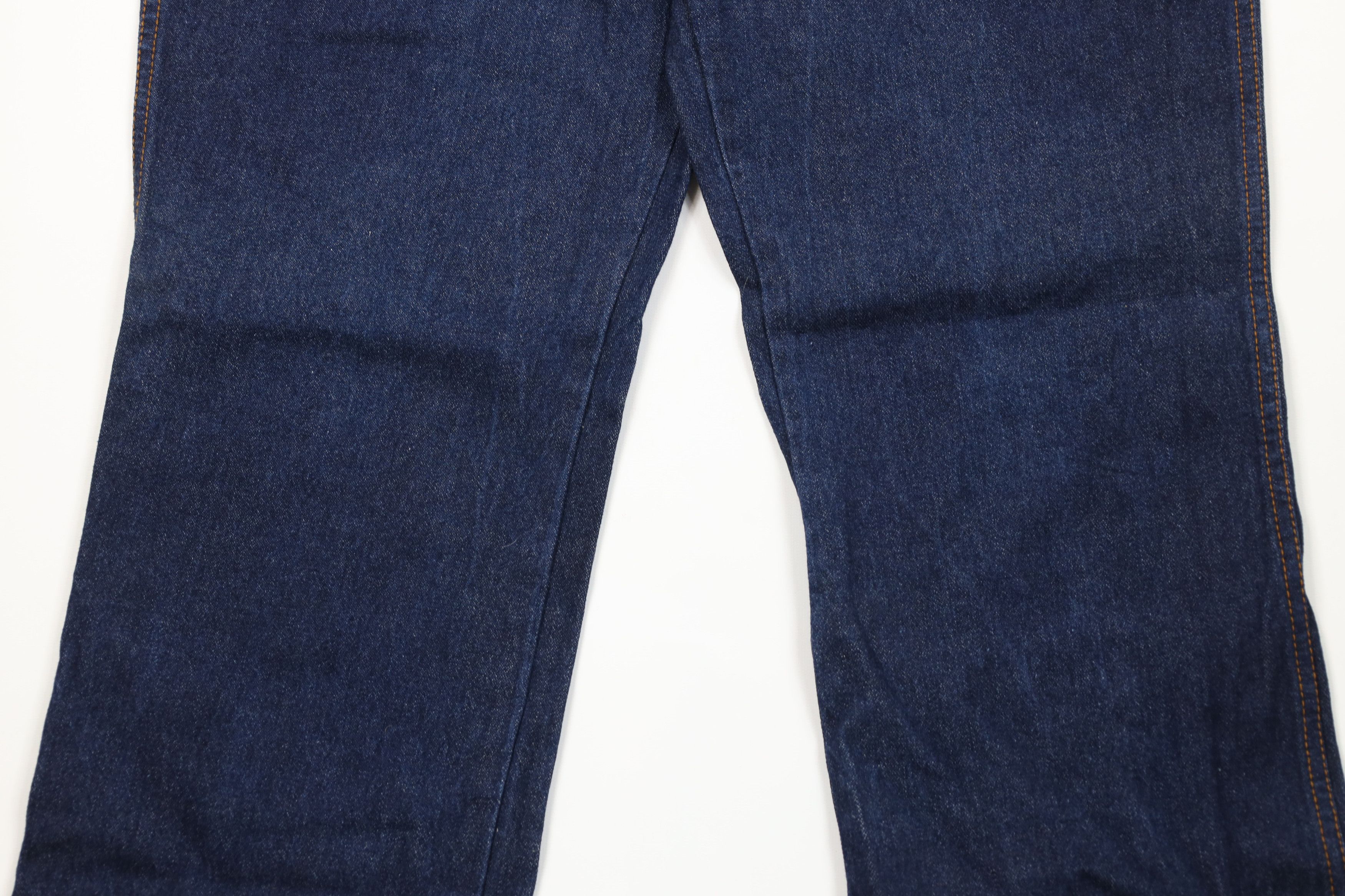 Vintage Vintage 70s Streetwear Flared Wide Leg Denim Jeans Blue USA Size US 34 / EU 50 - 3 Thumbnail