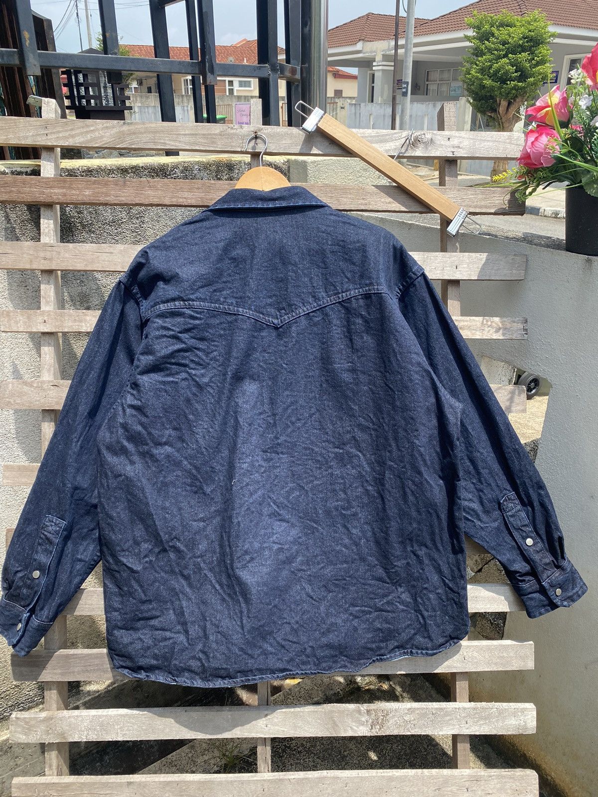 GU GU Blue Denim Jacket Big Size Size US XL / EU 56 / 4 - 6 Thumbnail