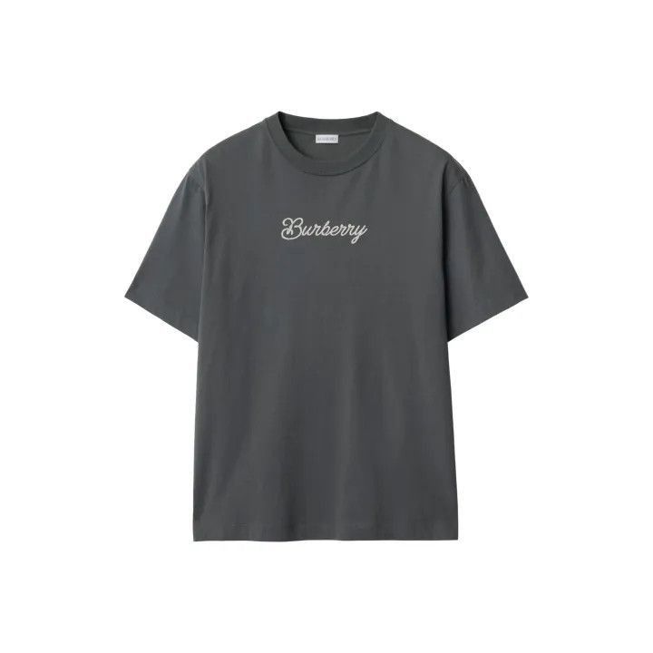 Burberry Burberry Burberry SS25 Logo Embroidered T-Shirt for Men-25 Size US M / EU 48-50 / 2 - 1 Thumbnail