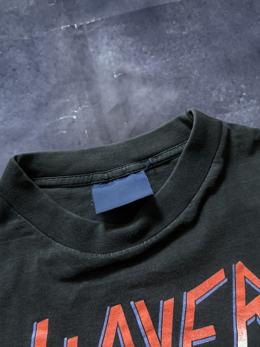 Slayer × Vintage Vintage rare Slayer 1994 merch “European intourvention”metal Size US M / EU 48-50 / 2 - 6 Thumbnail