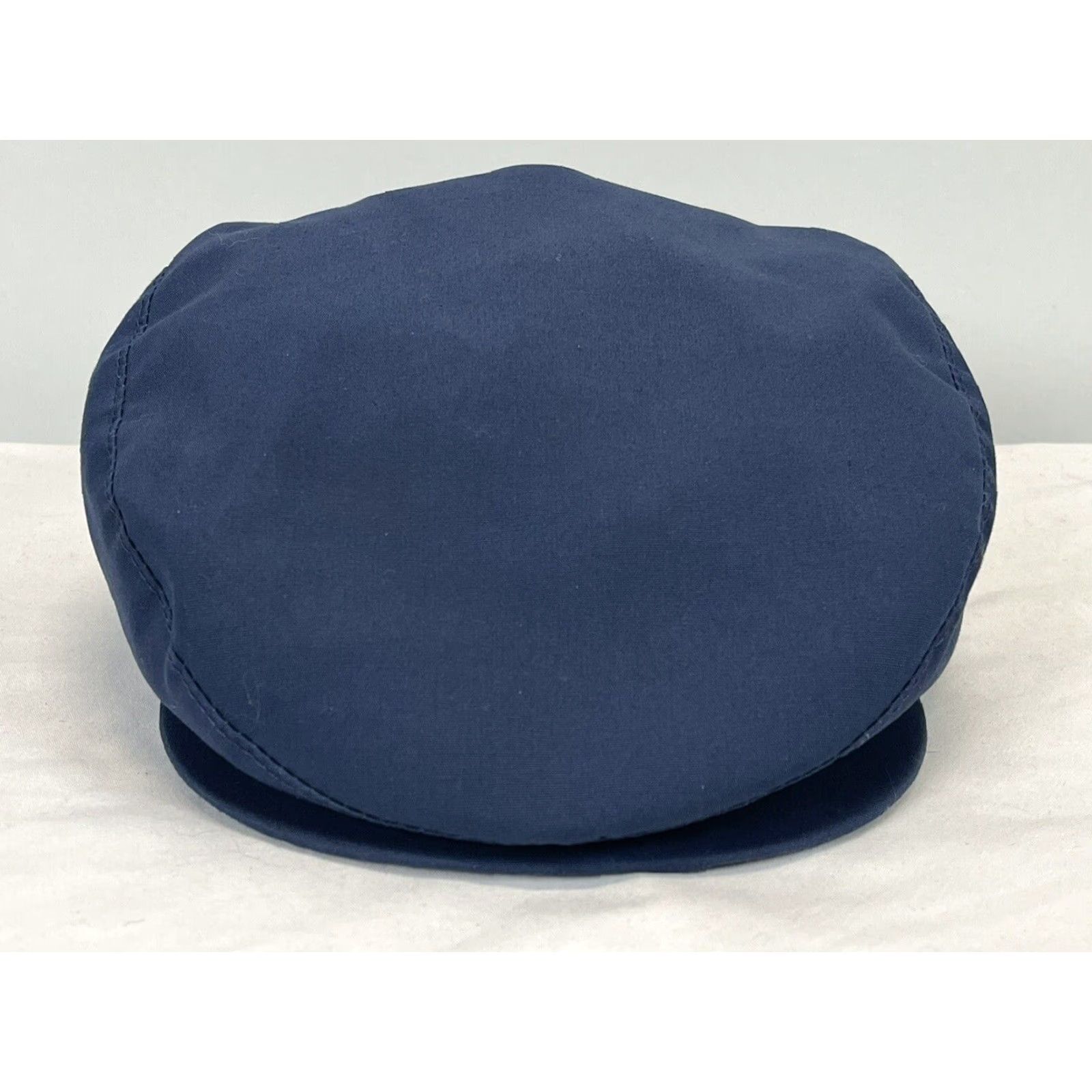 Vintage VINTAGE Newsboy Cap Blue Made in USA Union Tag Mens Medium Size ONE SIZE - 2 Thumbnail