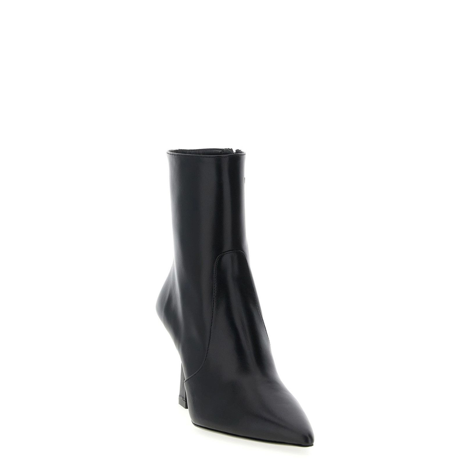 Stuart Weitzman STUART WEITZMAN Vinnie Black Leather 85mm Ankle Boots New & Size US 8 / IT 38 - 2 Thumbnail