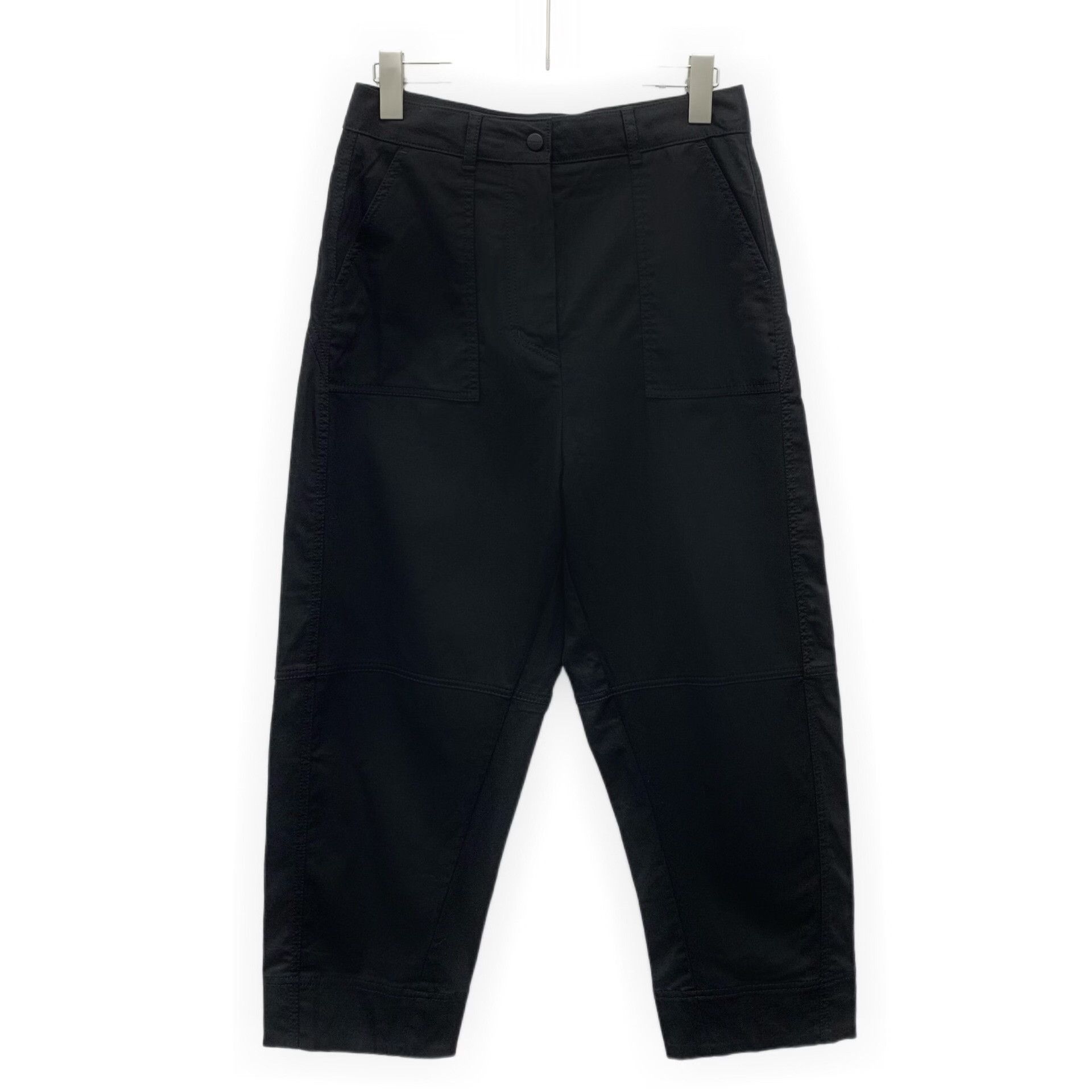 Moncler Moncler Cotton Black Pants 23 Women Size 23" - 1 Thumbnail