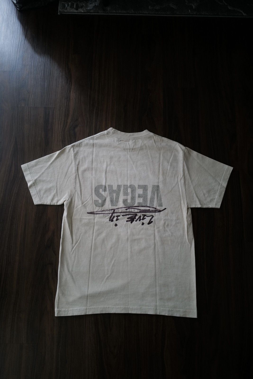 Travis Scott Travis Scott Las Vegas Live Tee Cream Size US M / EU 48-50 / 2 - 2 Thumbnail