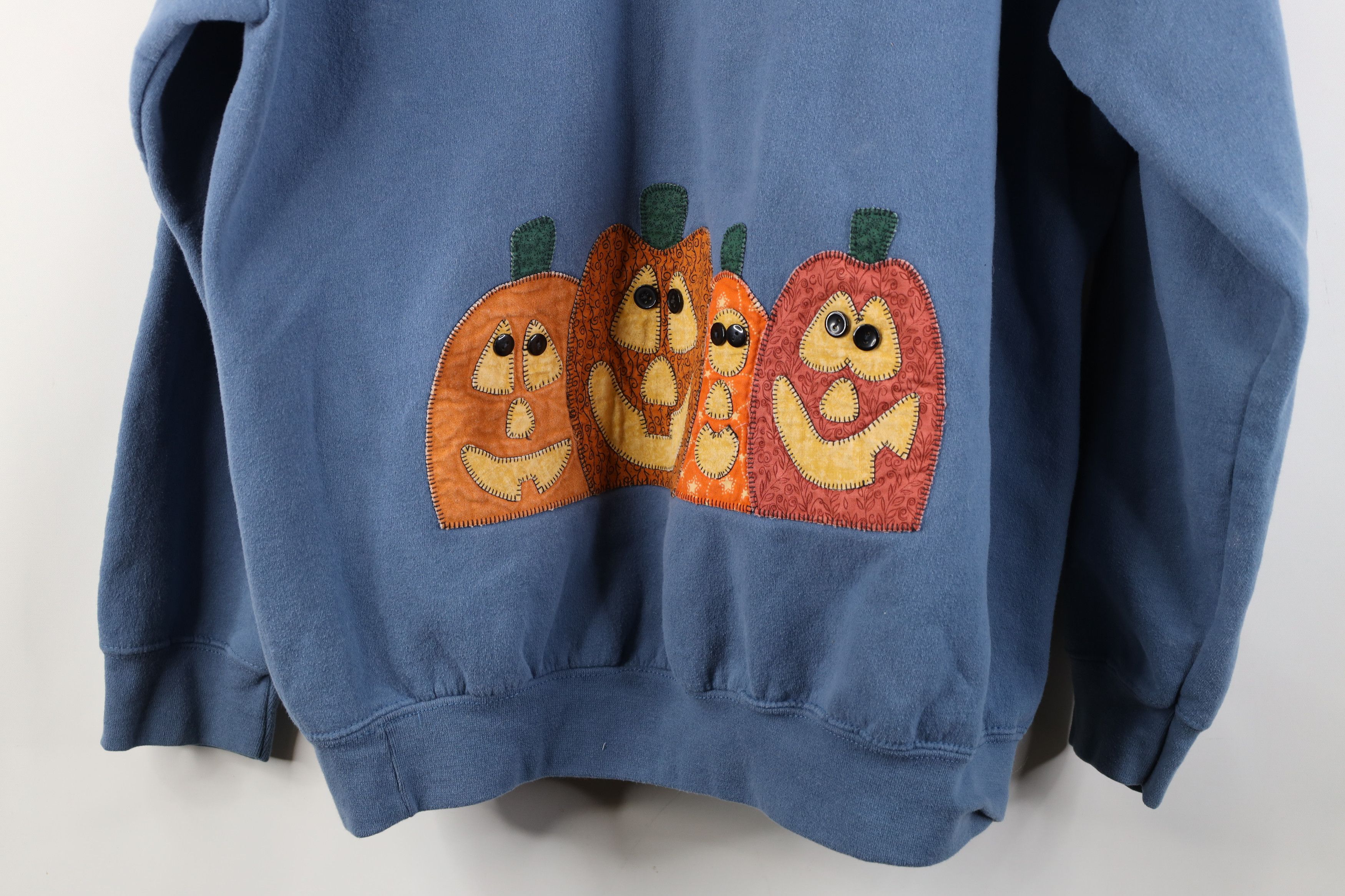 Vintage Vintage 90s Streetwear Open Front Cardigan Sweatshirt Size L / US 10 / IT 46 - 16 Thumbnail