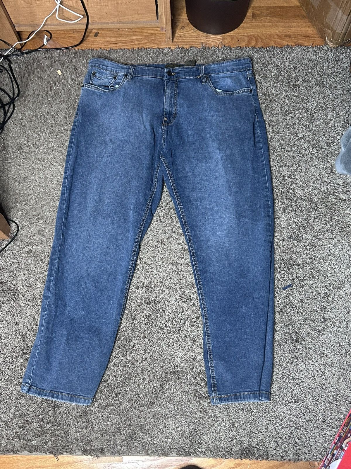 Other Dark blue denim jeans Size US 44 / EU 60 - 1 Thumbnail