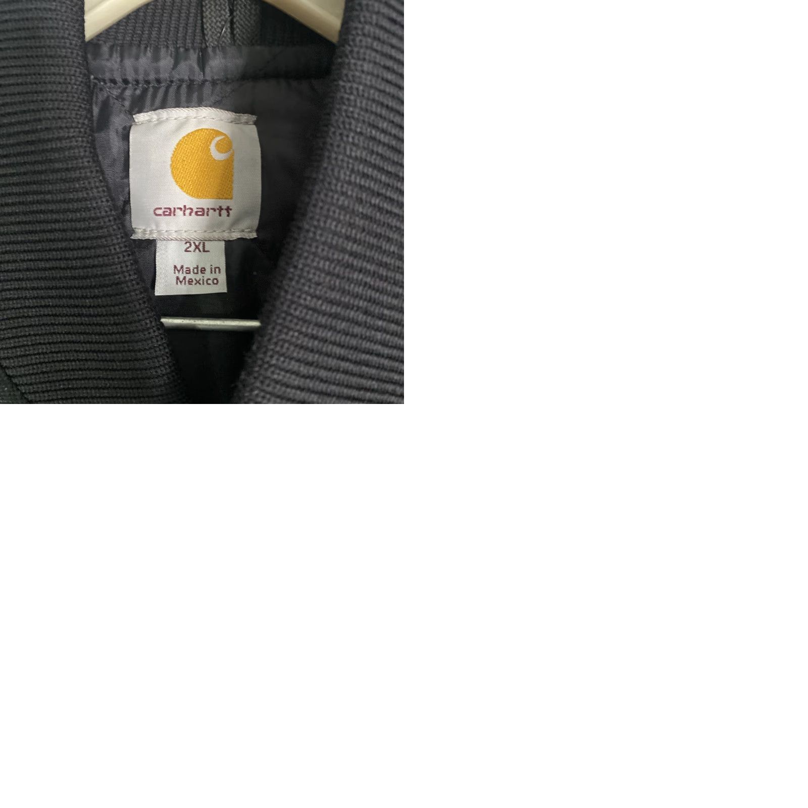 Carhartt VINTAGE Carhartt Vest 2XL Black Canvas Quilted Lined Zip Genders Mens Cap Size US XXL / EU 58 / 5 - 11 Thumbnail