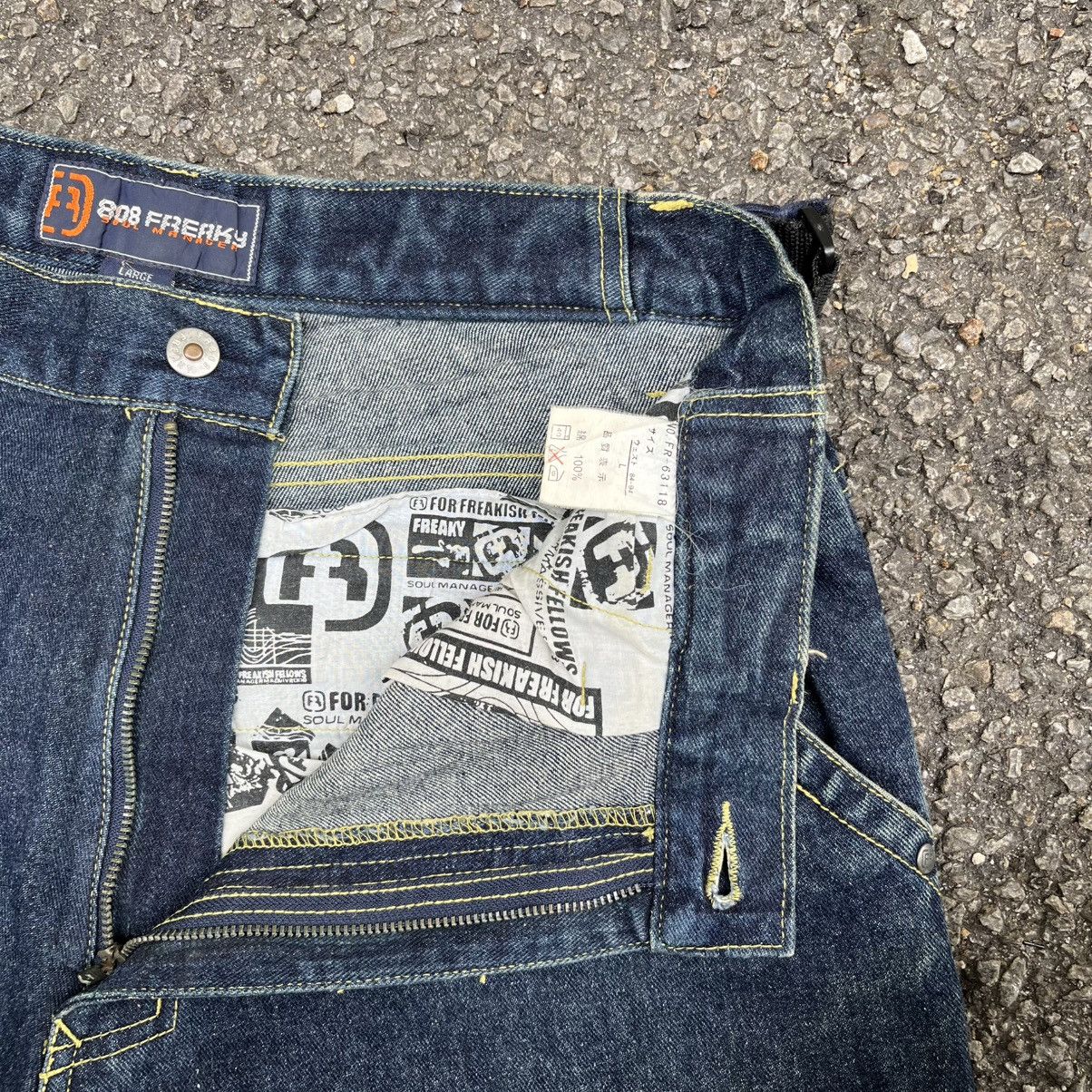 Southpole Baggy Jeans Freaky Massive Cargo Pants Multipocket Skater Size US 32 / EU 48 - 7 Thumbnail